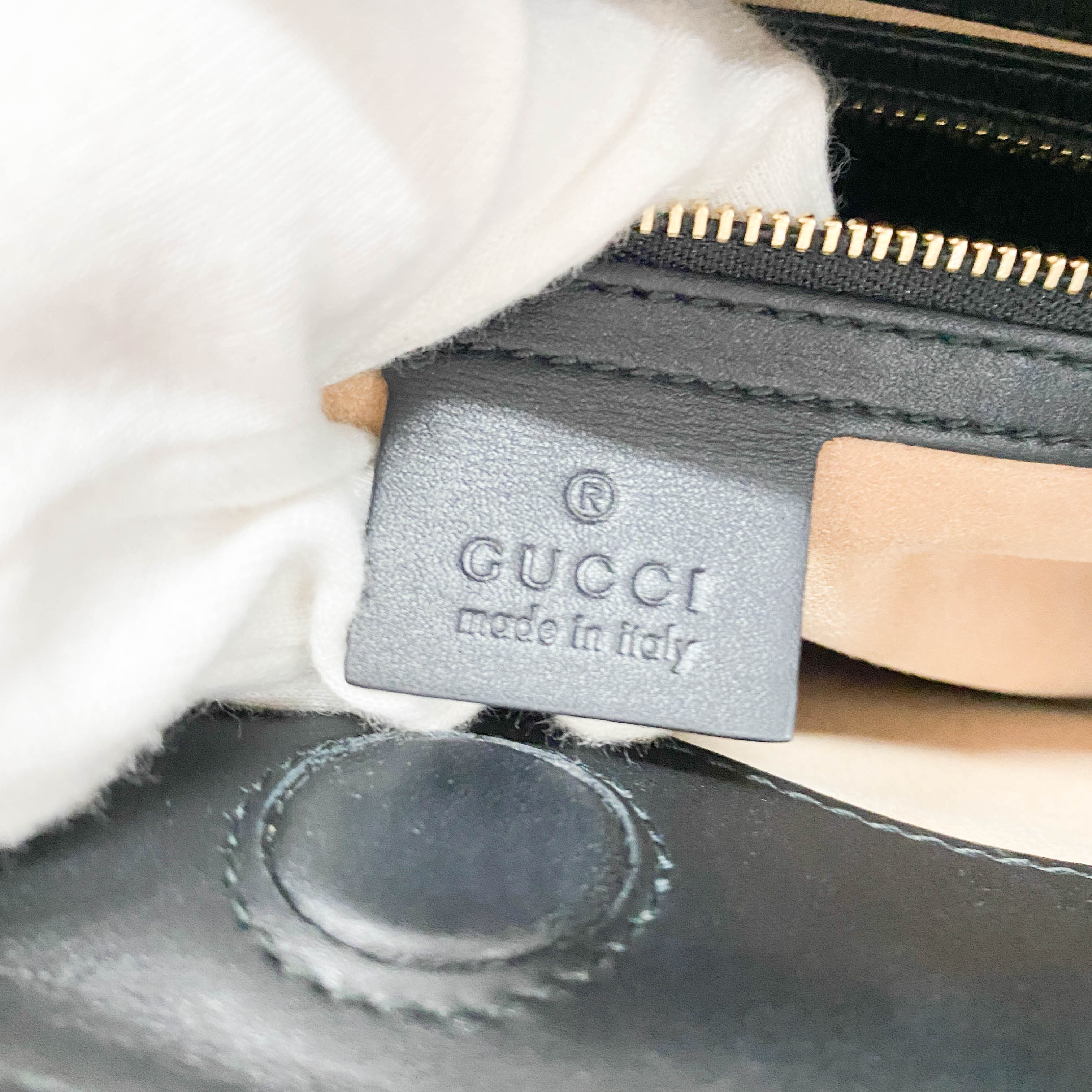 Nymphaea Leopard Calf Hair Bamboo Handle Bag