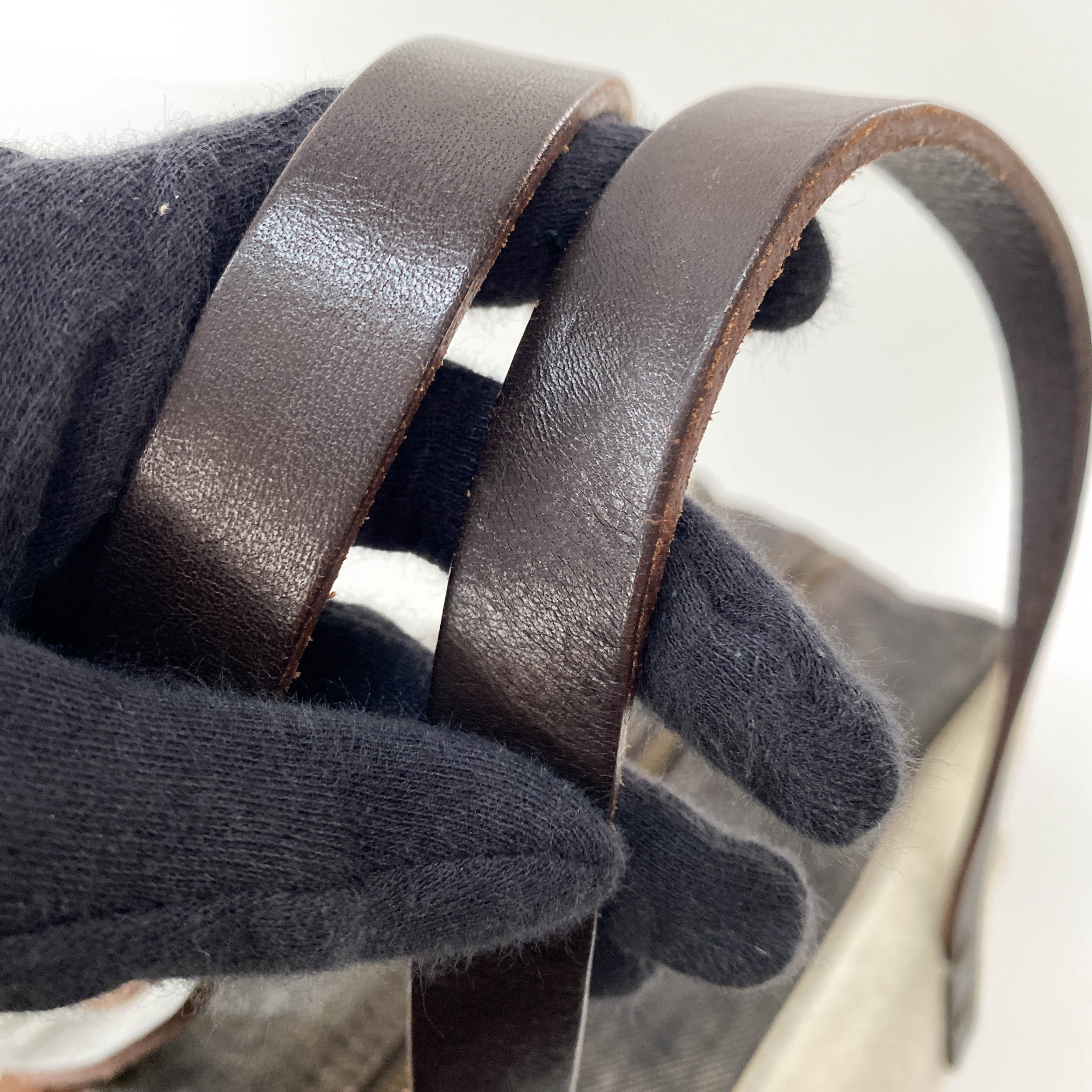 Archive Cow Print Pony Hair Shoulder Bag