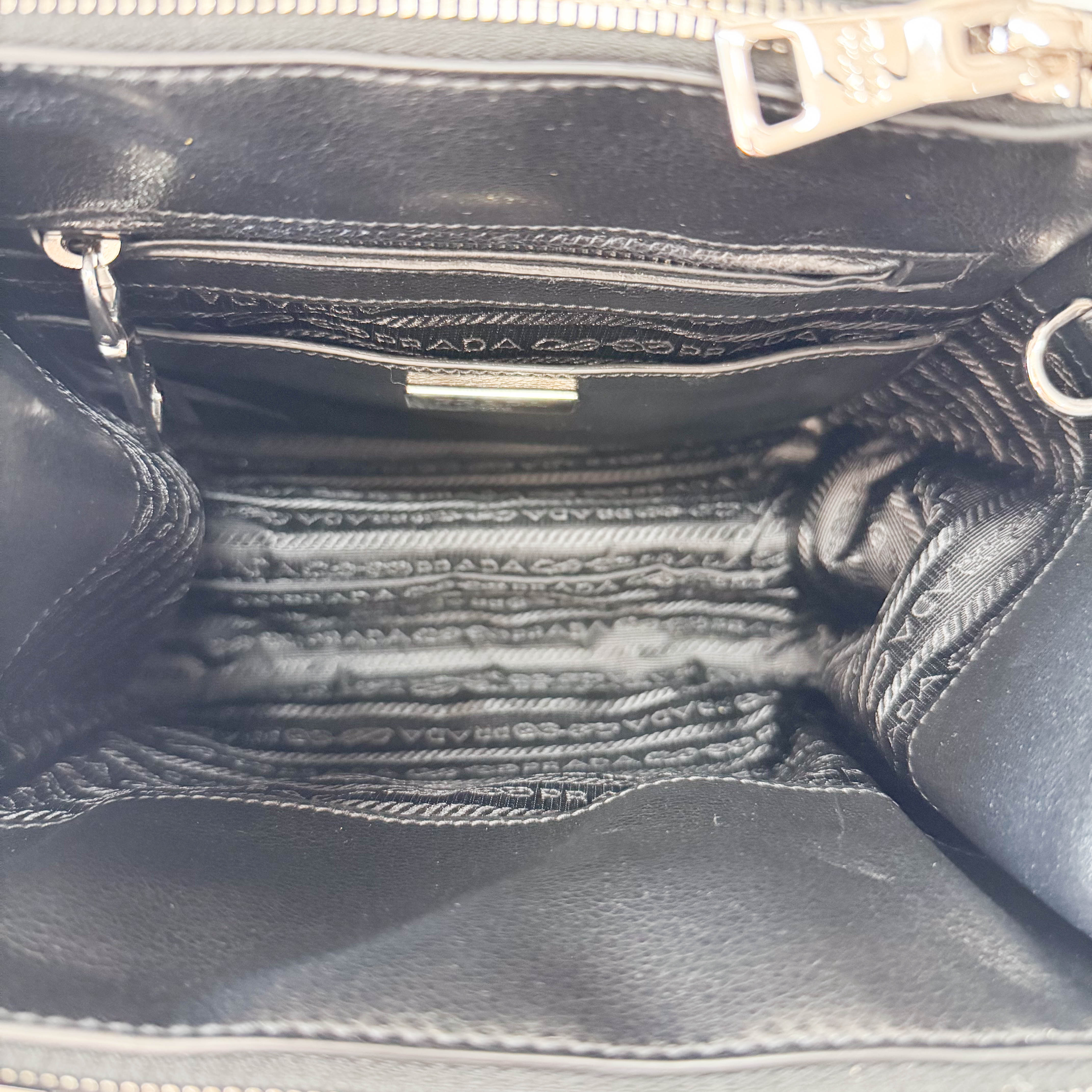 Blue Leopard Pony Hair Bag