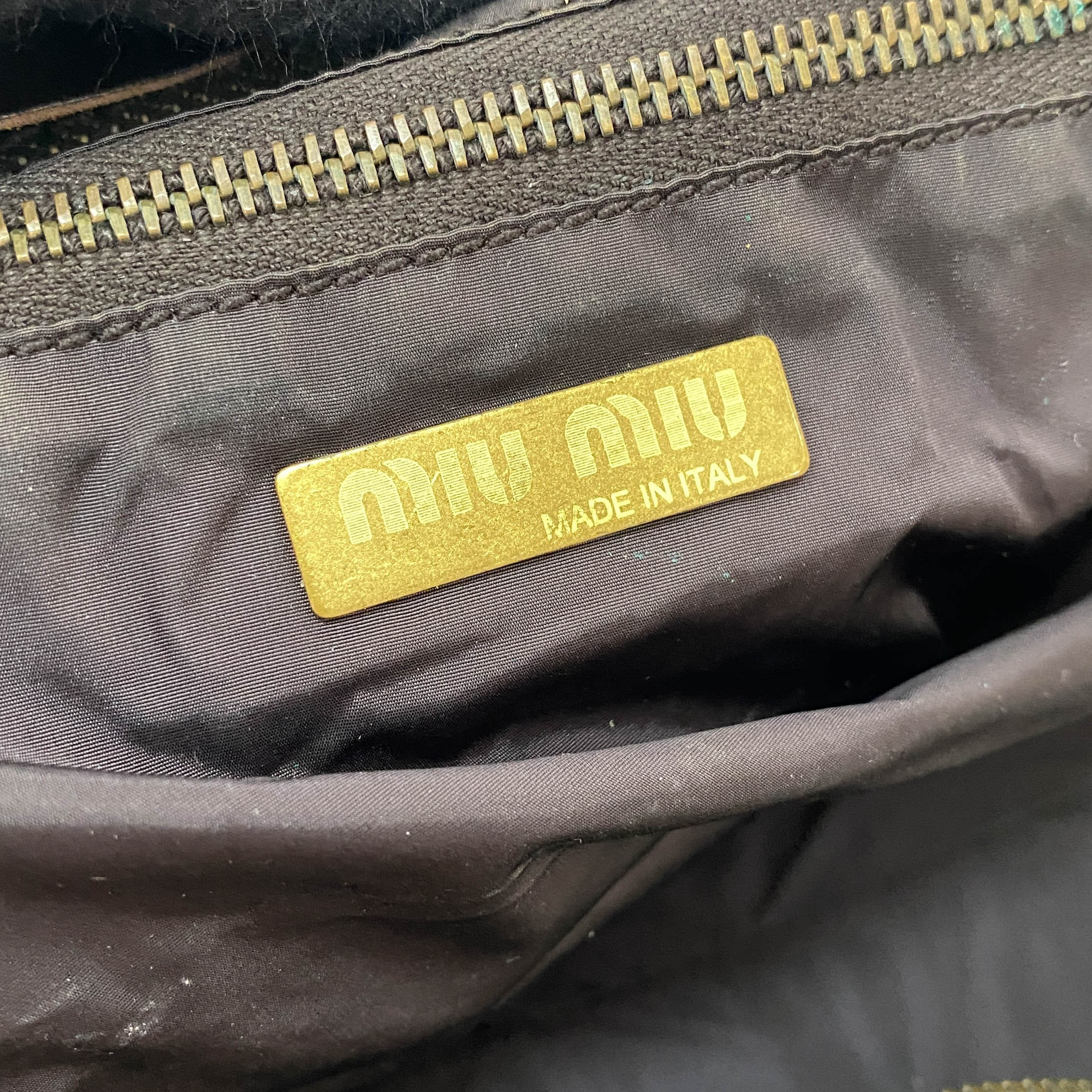 Archive Cow Print Pony Hair Shoulder Bag