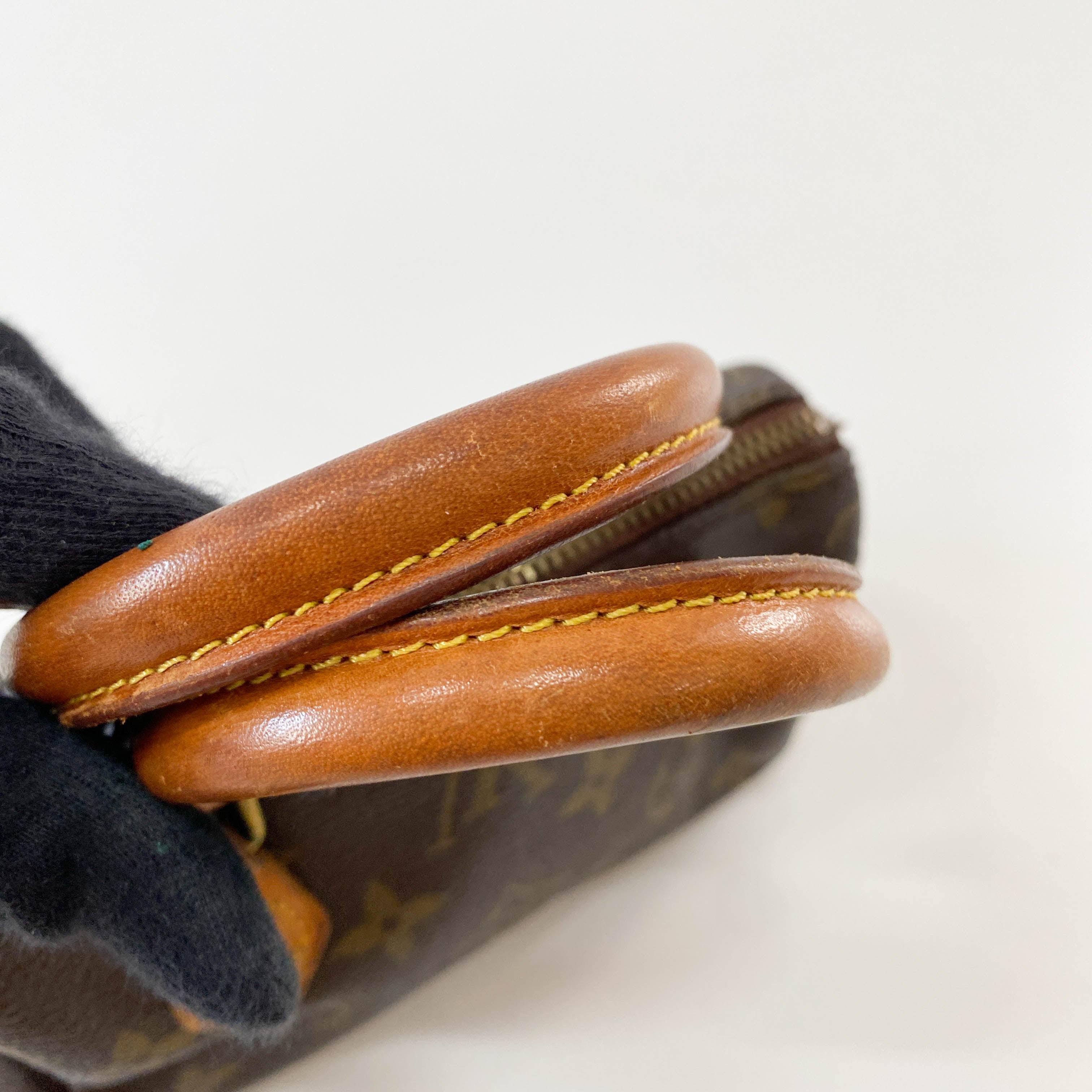 Mini Speedy Brown Monogram Leather Bag