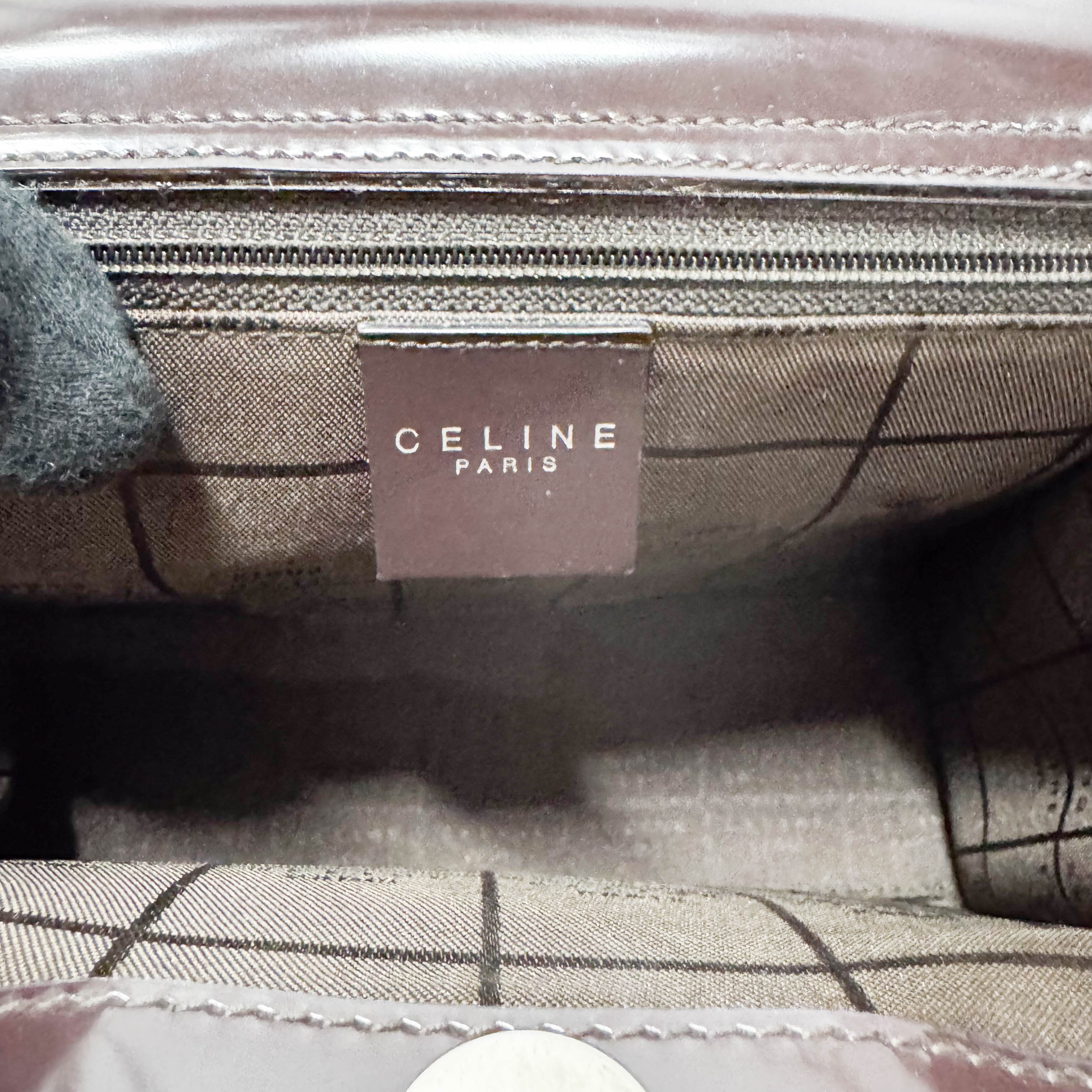 Vintage Brown Pony Hair Two Way Bag