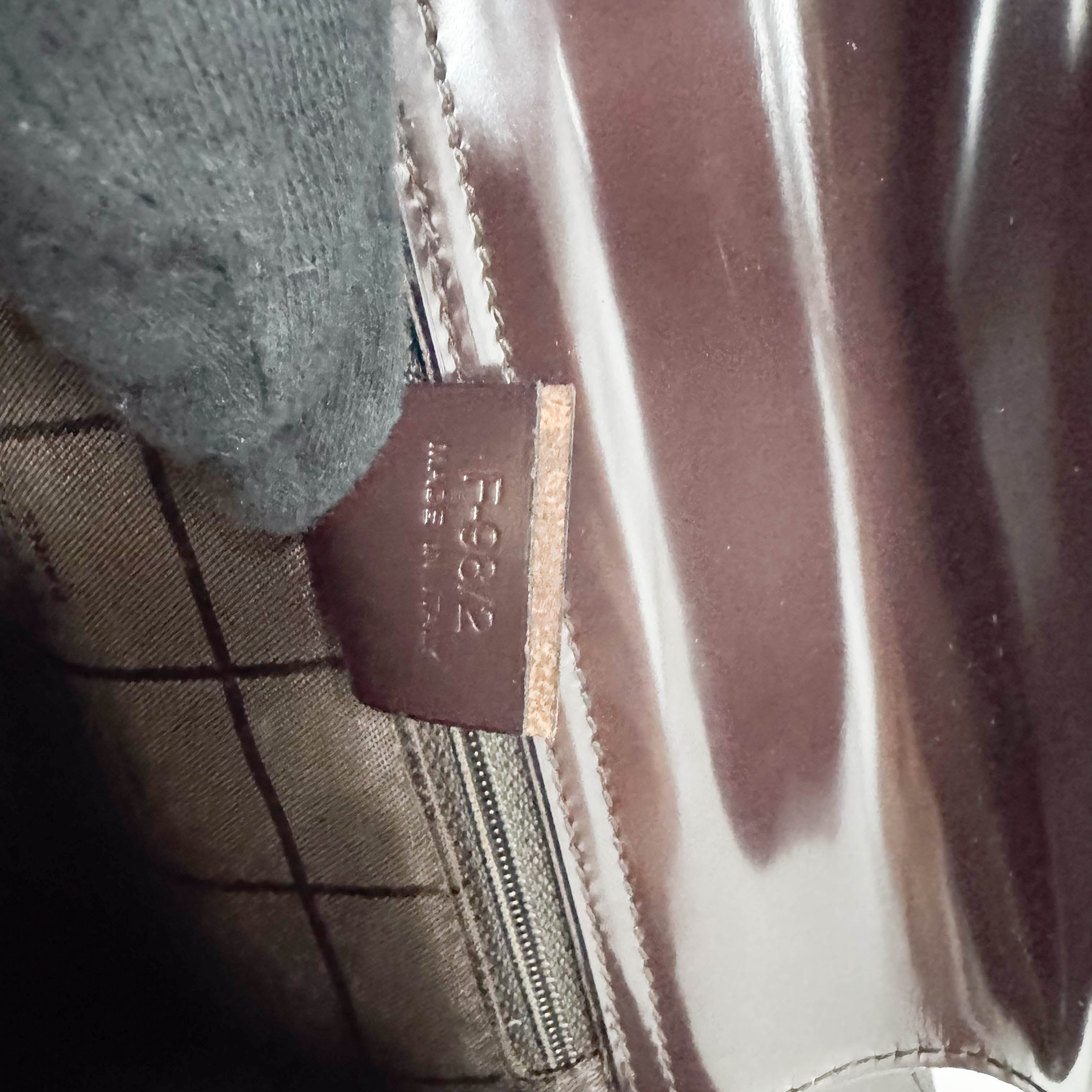 Vintage Brown Pony Hair Two Way Bag