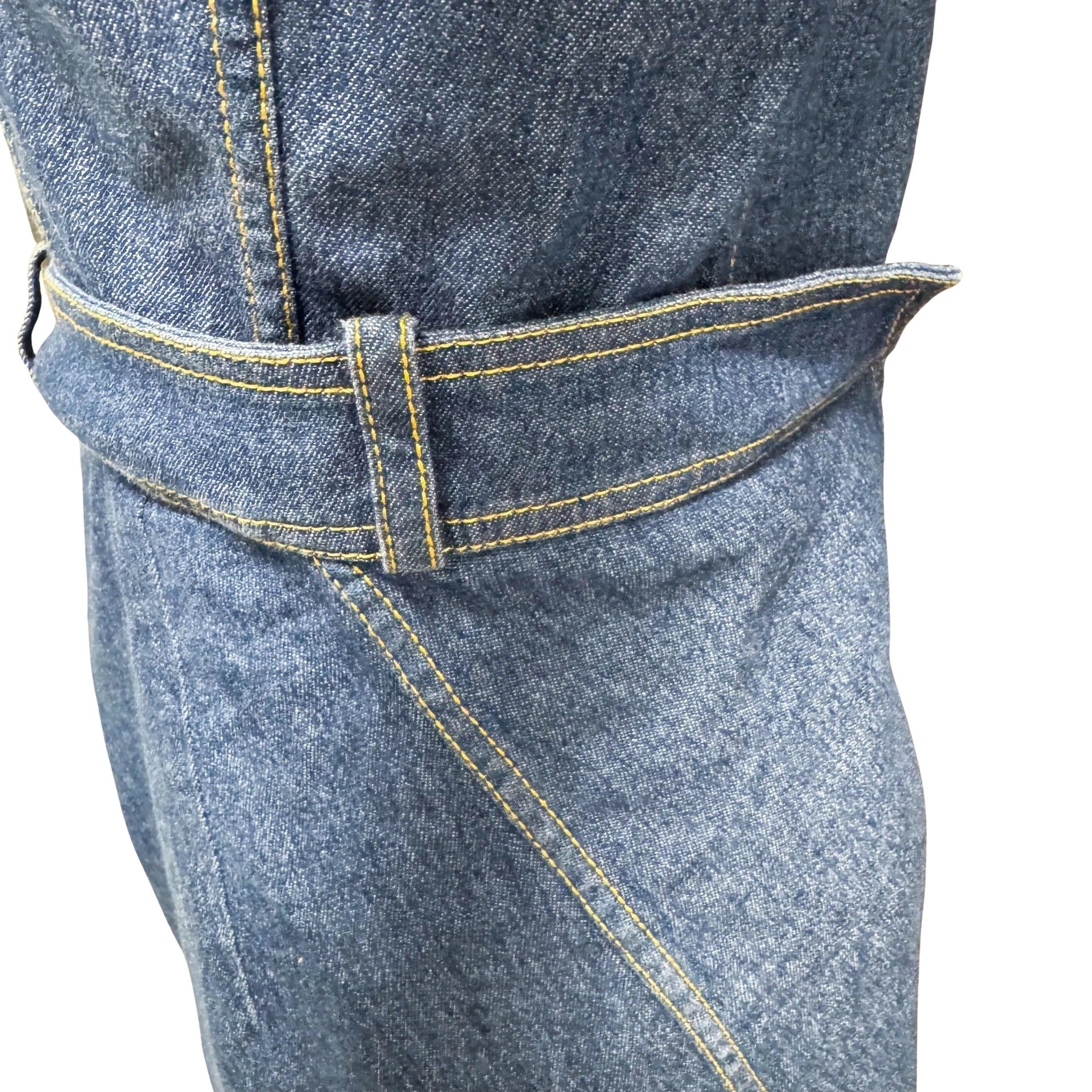 SS2000 John Galliano Blue Denim Dress