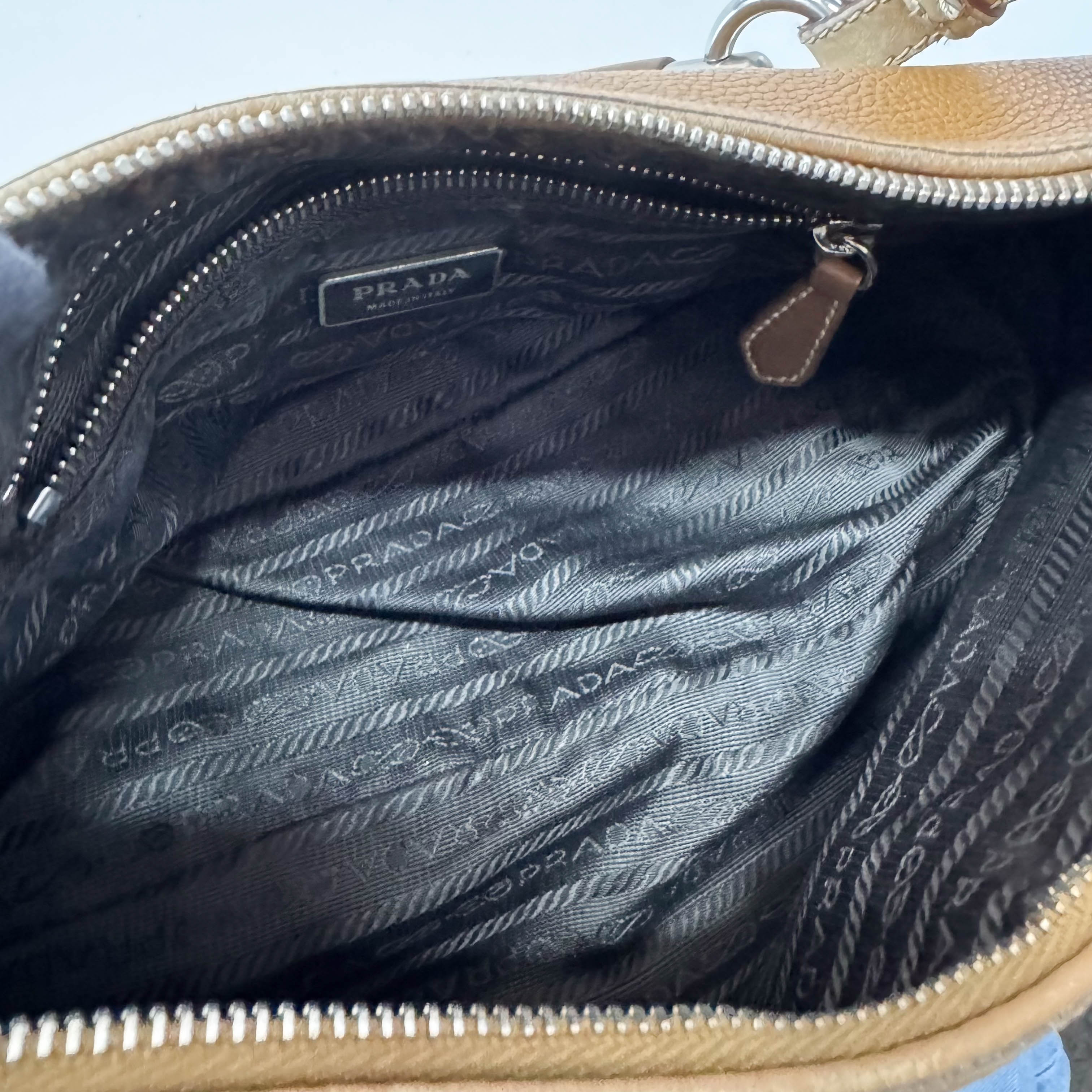 Brown Leather Hobo Shoulder Bag