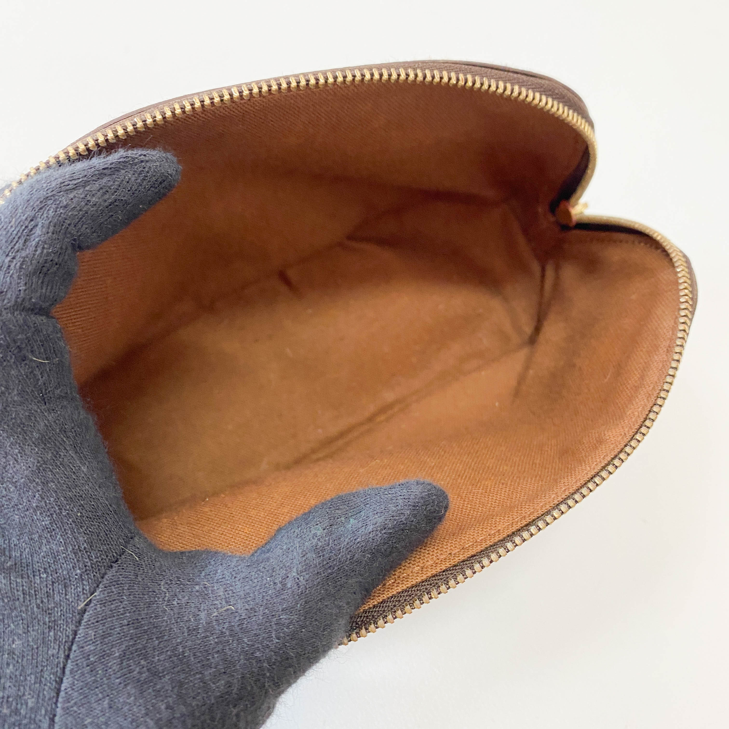 Azzedine Alaia Monogram Brown Leopard Leather Bag