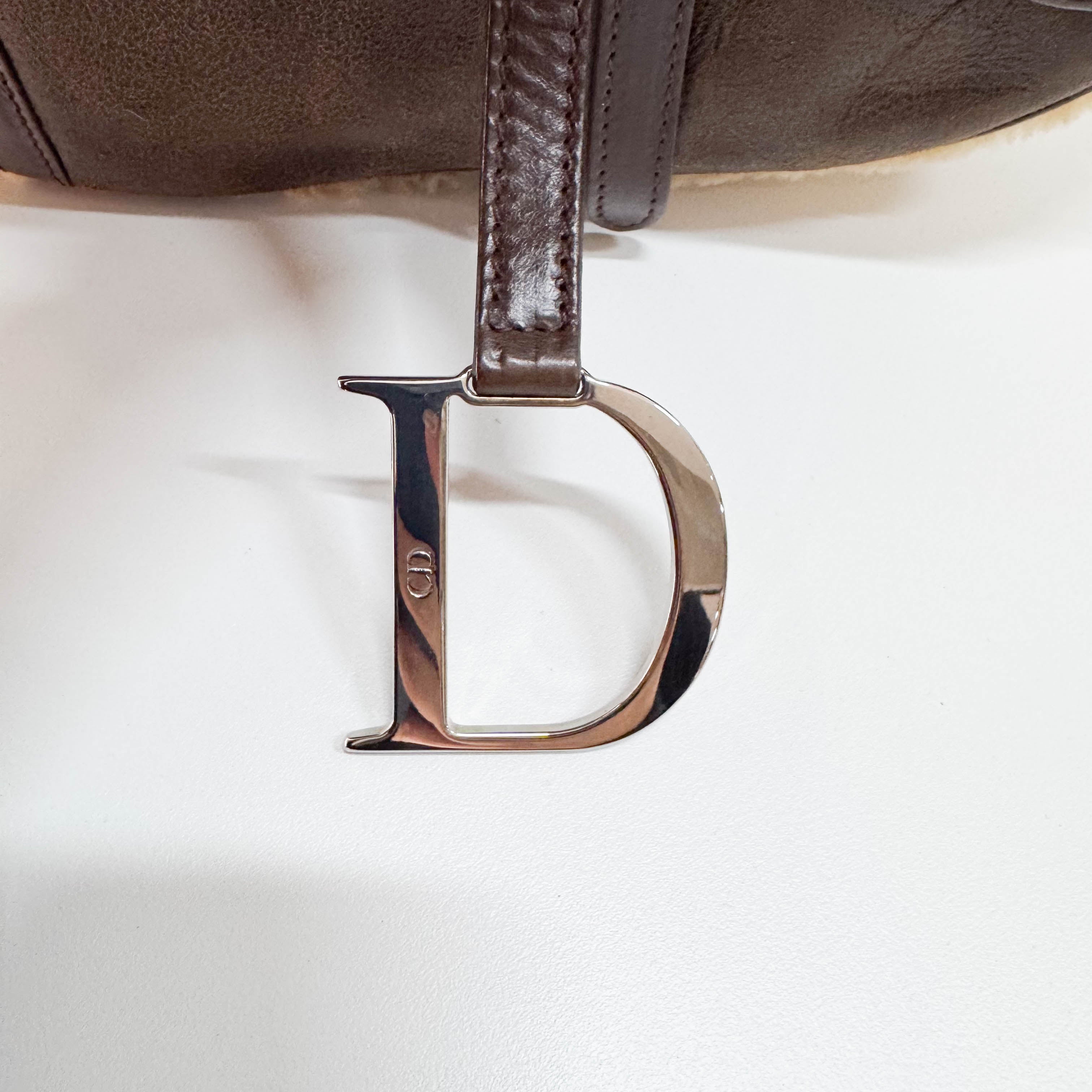 Limited Edition Brown Sheepskin Saddle Bag