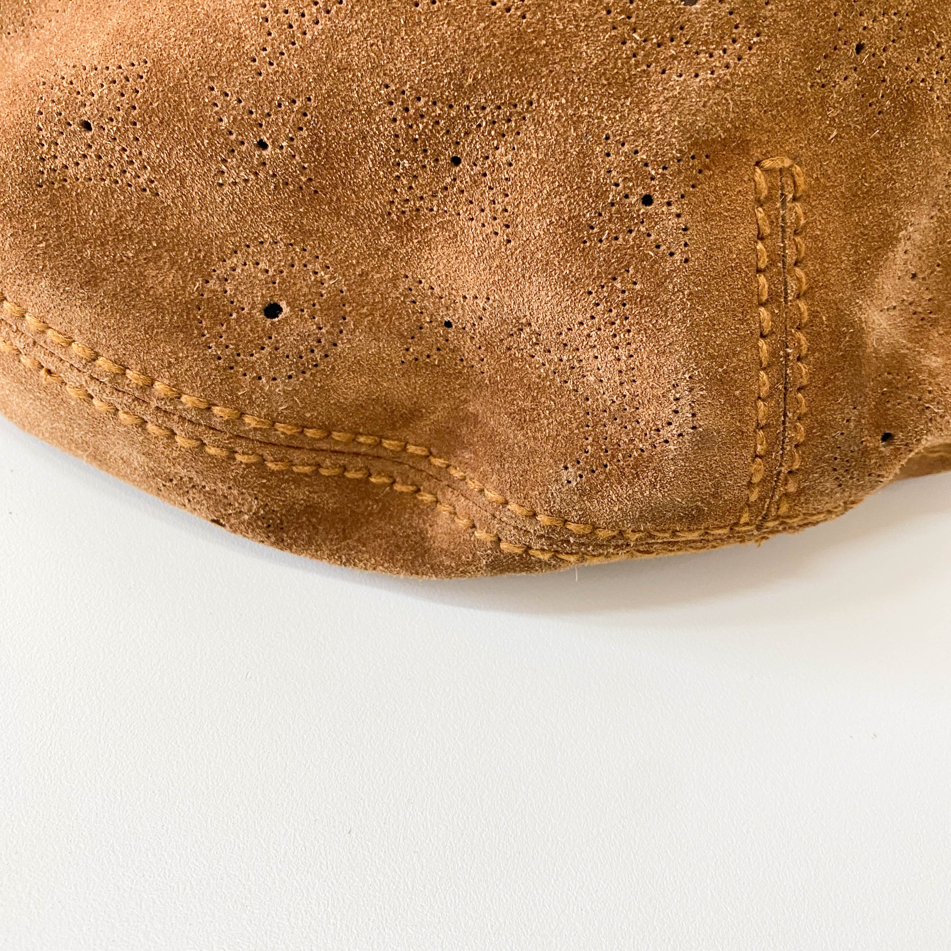 Onatah GM Brown Monogram Suede Bag