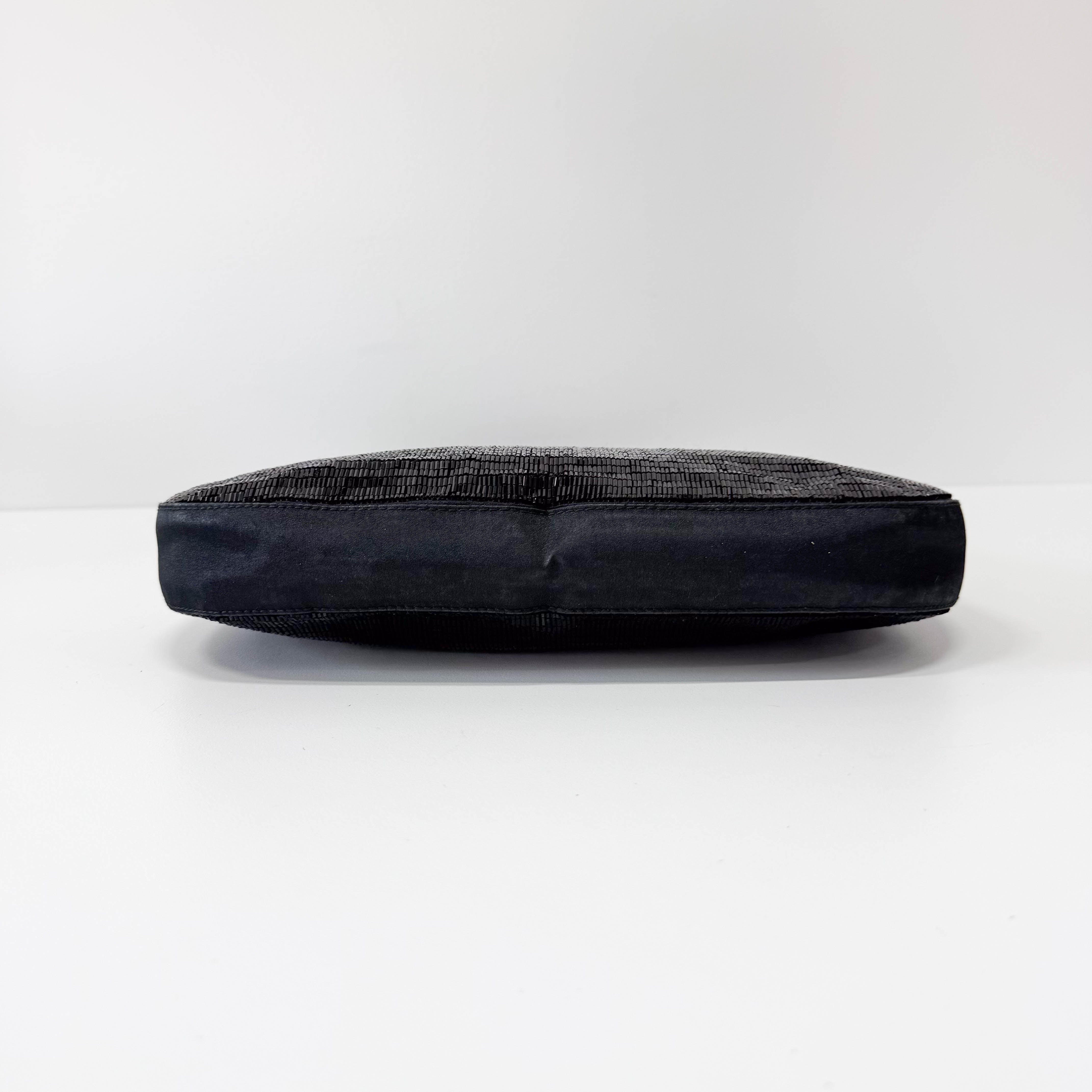 Archive Black Beads Shoulder Bag