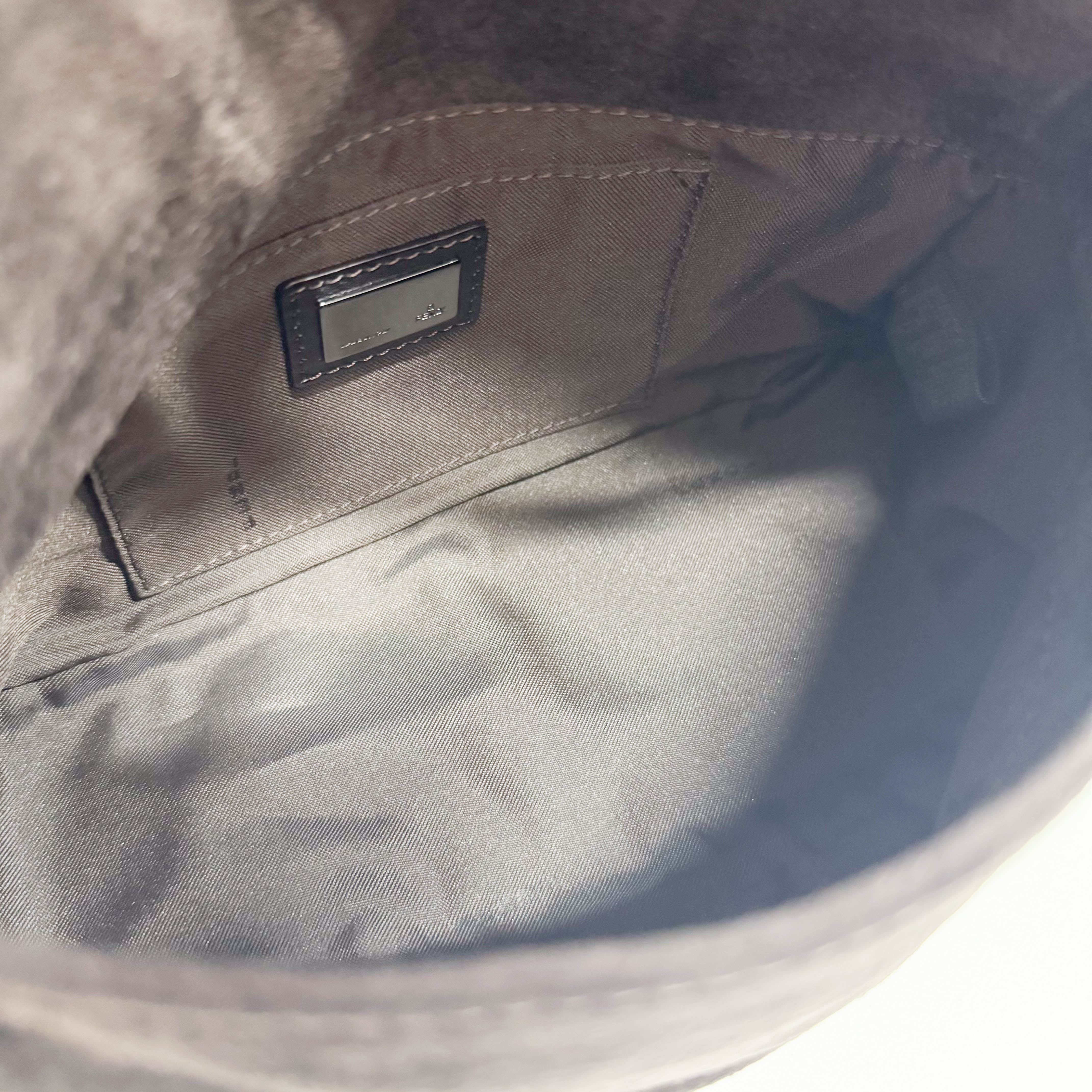 Mamma Baguette Brown Suede Hand Bag