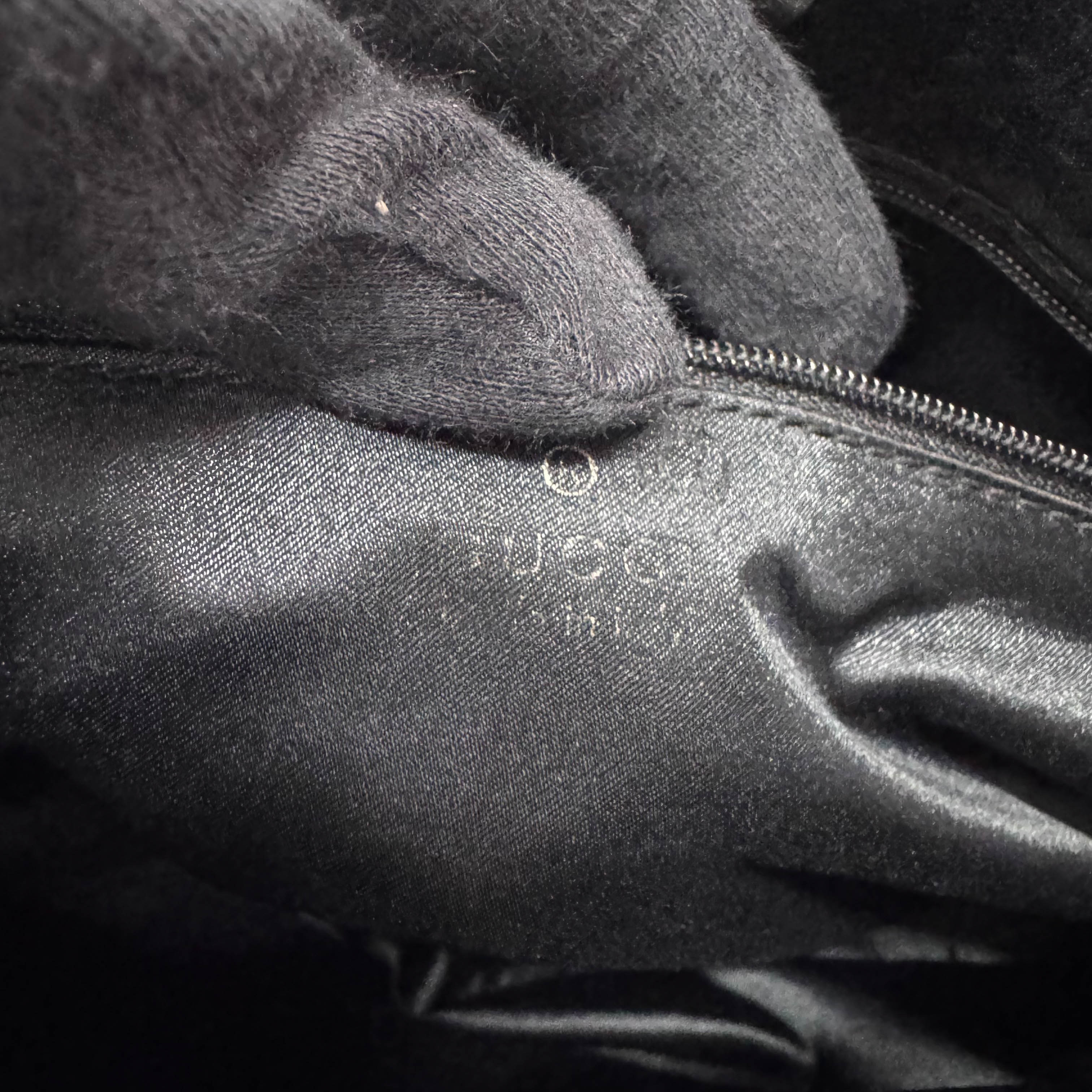 Archive Black Beads Shoulder Bag