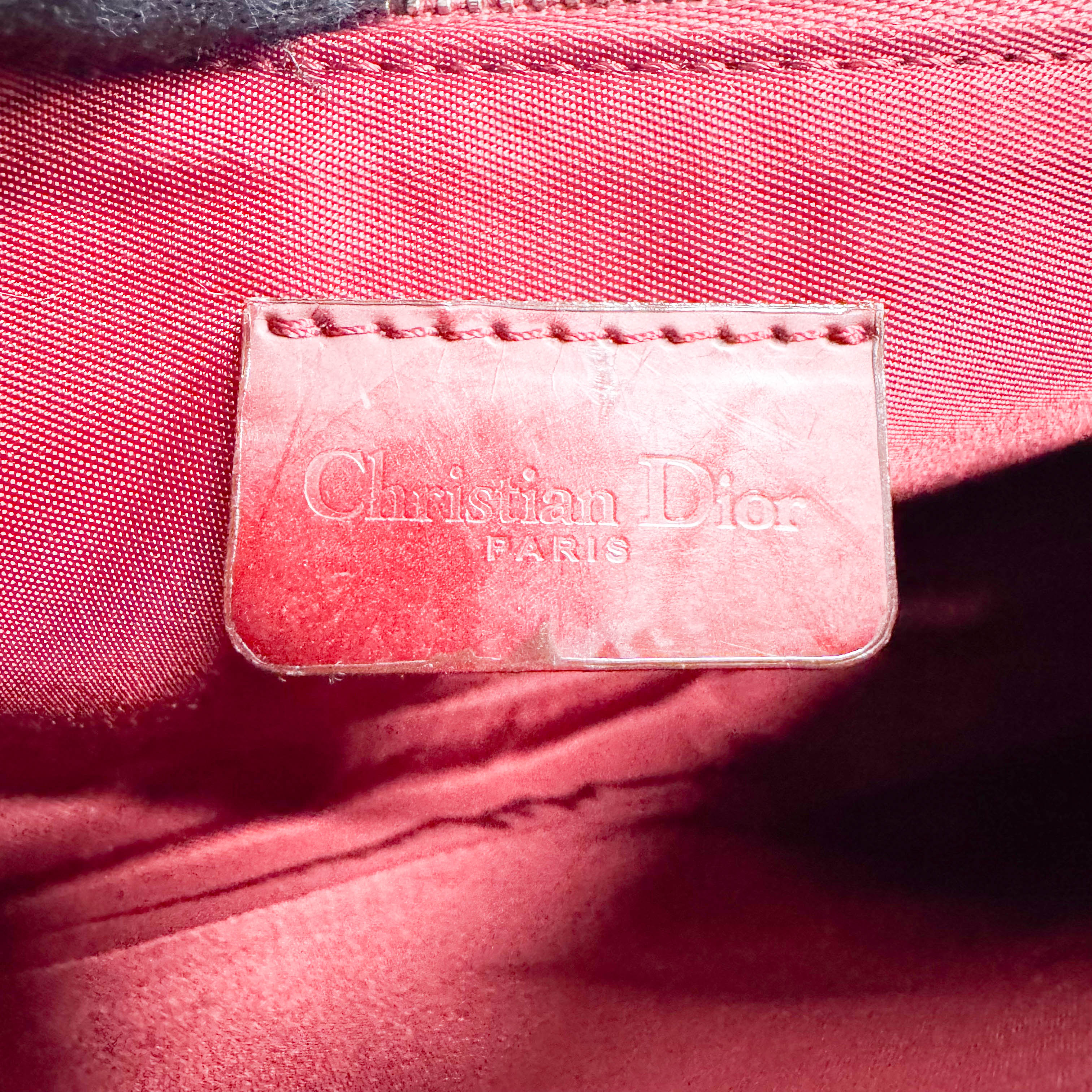 Saddle Trotter Pink Coated Canvas Shoulder Bag