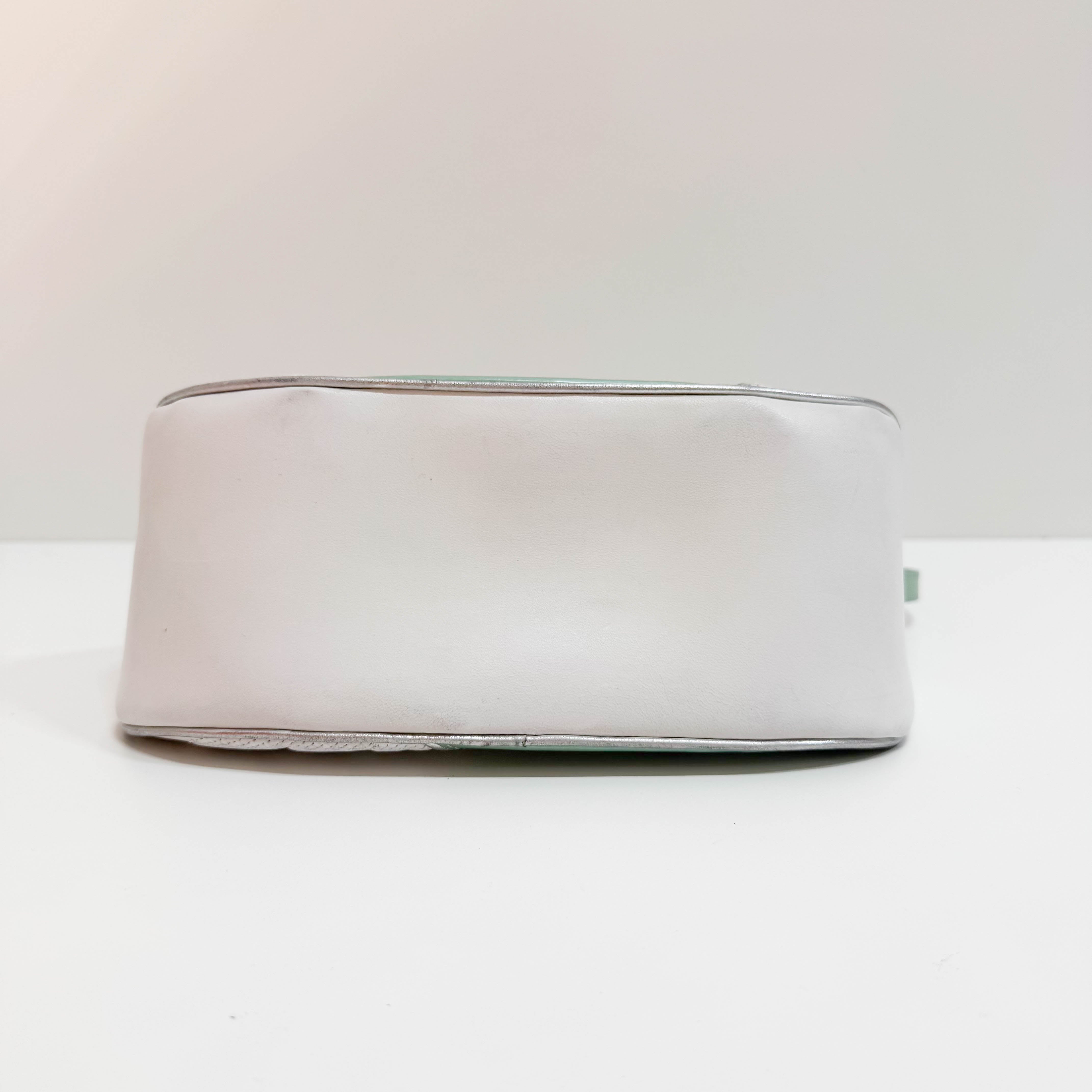 Montaigne License Plate Multi-color Leather Shoulder Bag