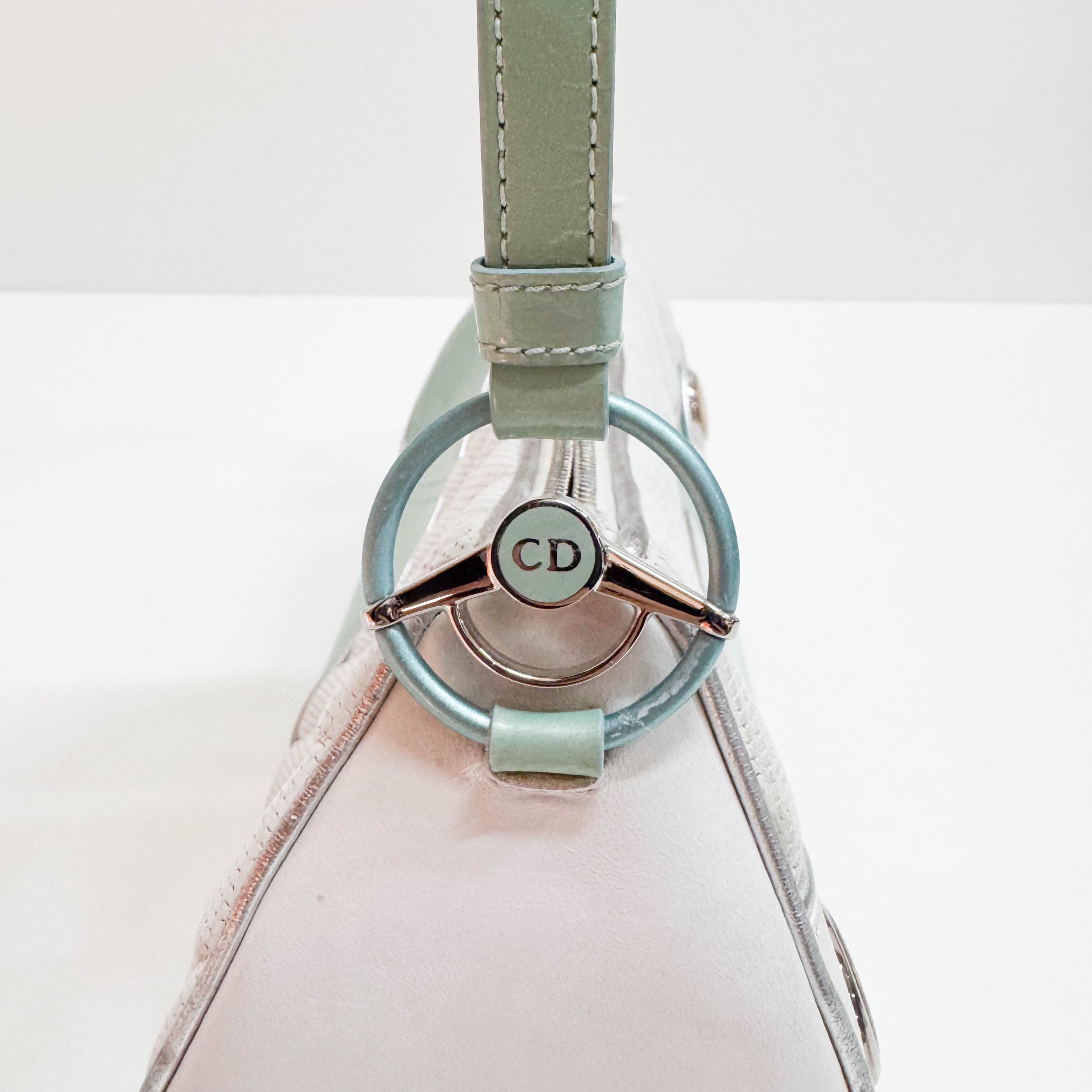 Montaigne License Plate Multi-color Leather Shoulder Bag