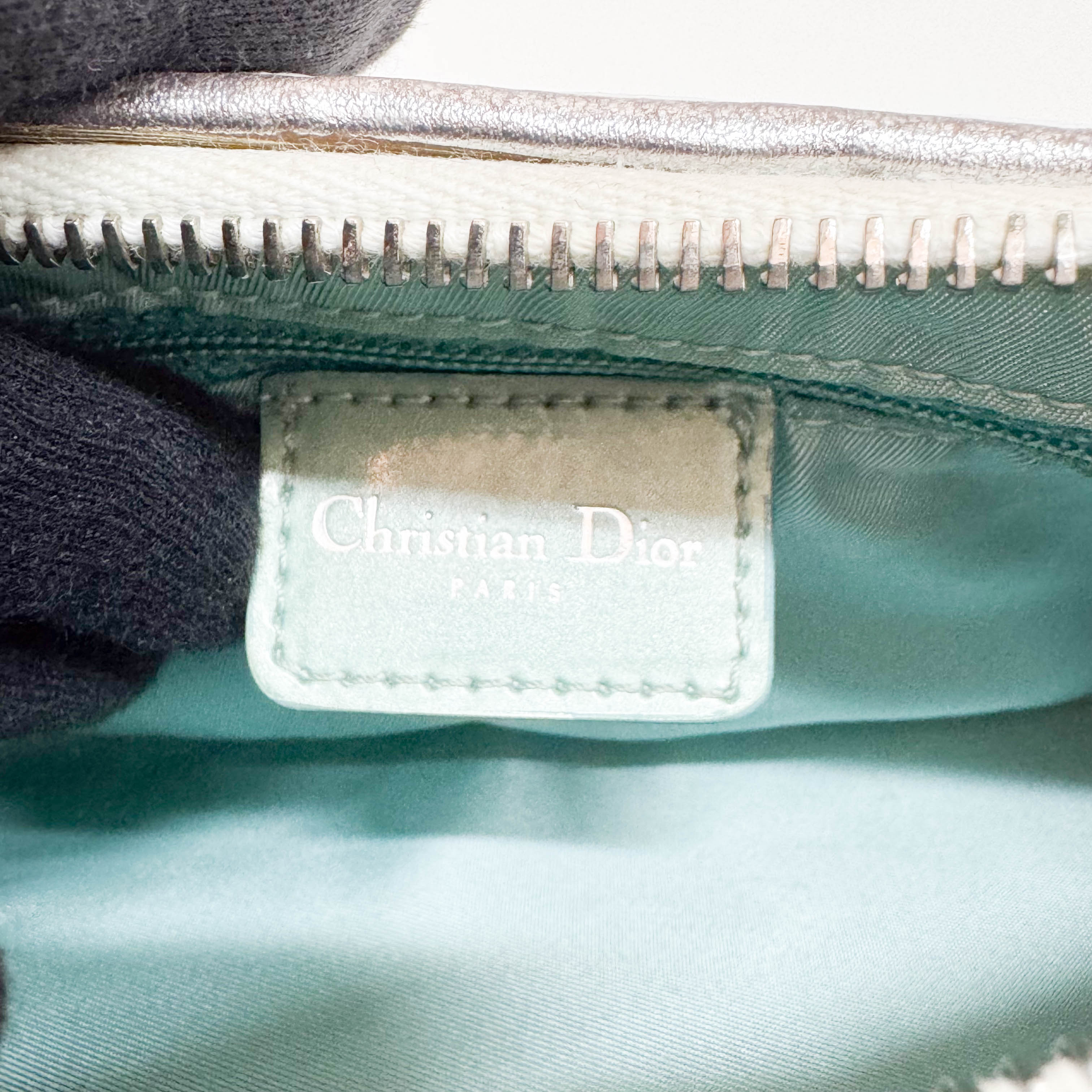 Montaigne License Plate Multi-color Leather Shoulder Bag