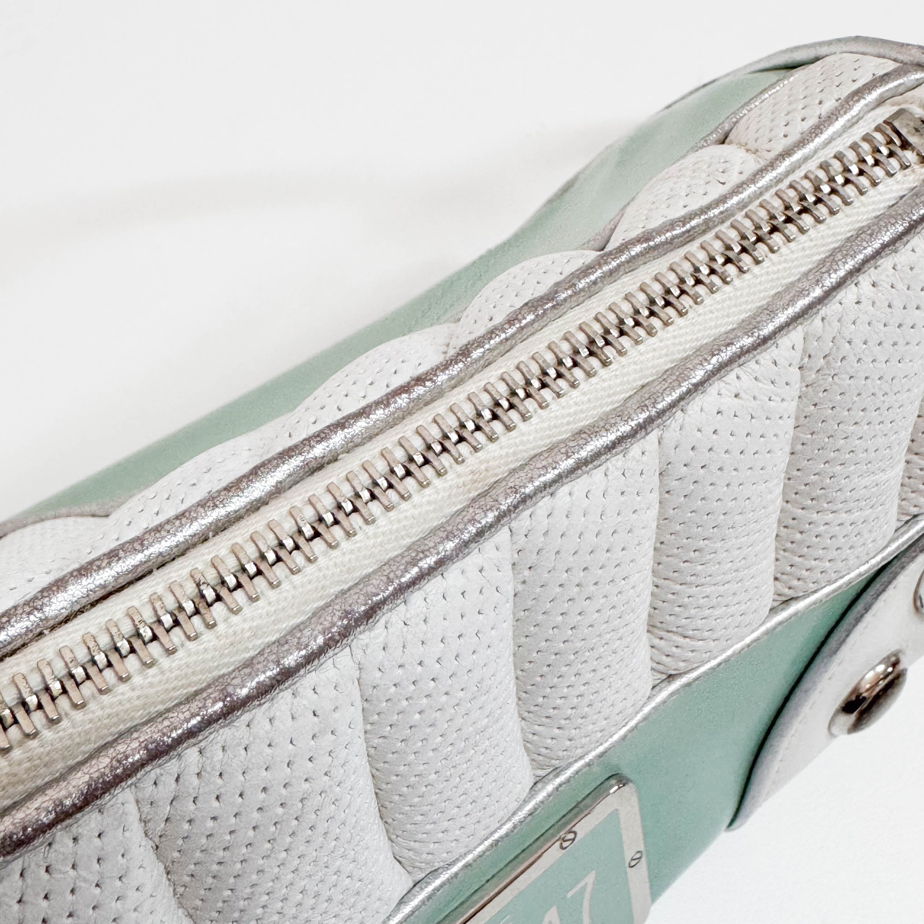 Montaigne License Plate Multi-color Leather Shoulder Bag