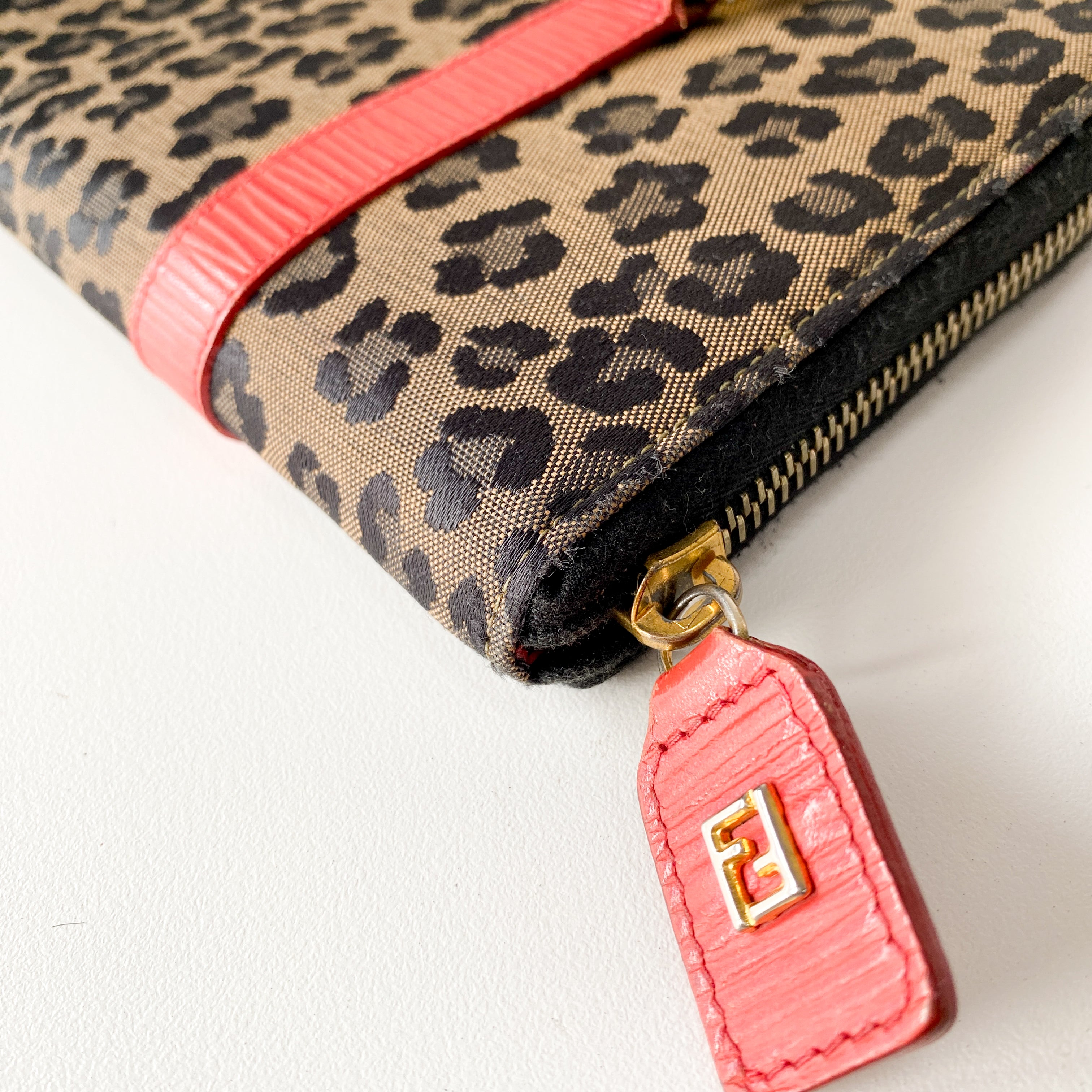 Small Brown Leopard Print Bag