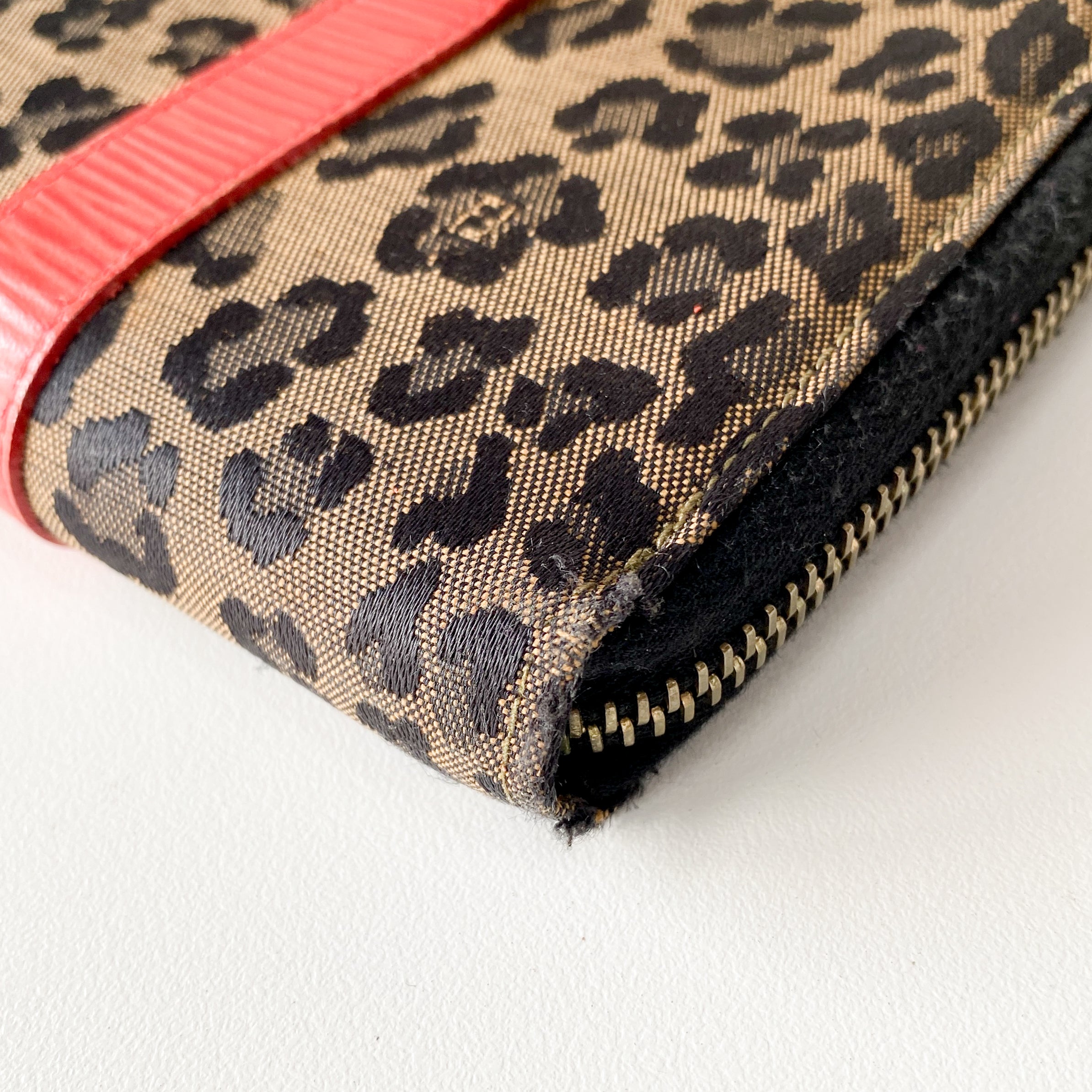 Small Brown Leopard Print Bag