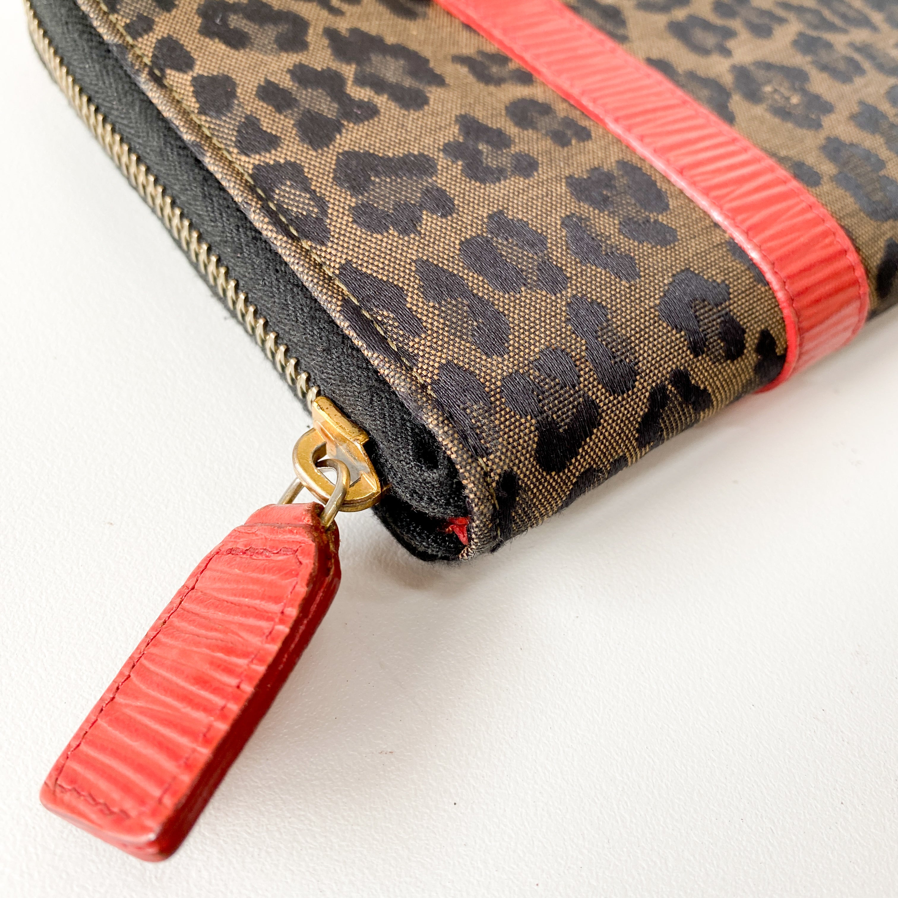 Small Brown Leopard Print Bag