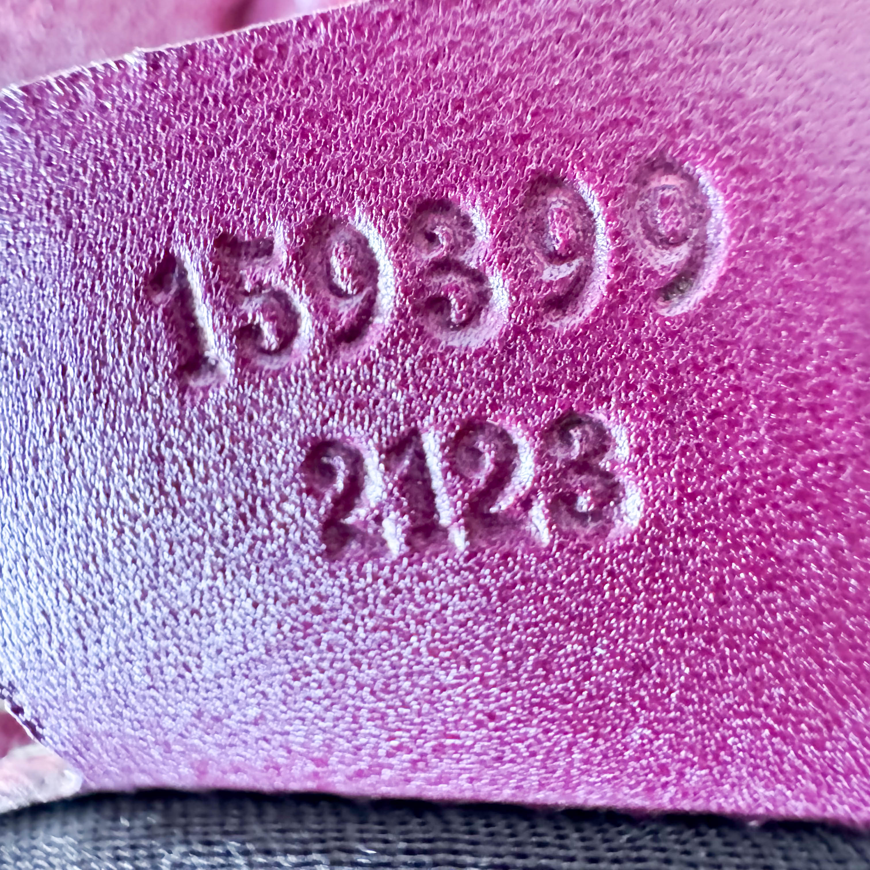 Leather Burgundy Horsebit Shoulder Bag