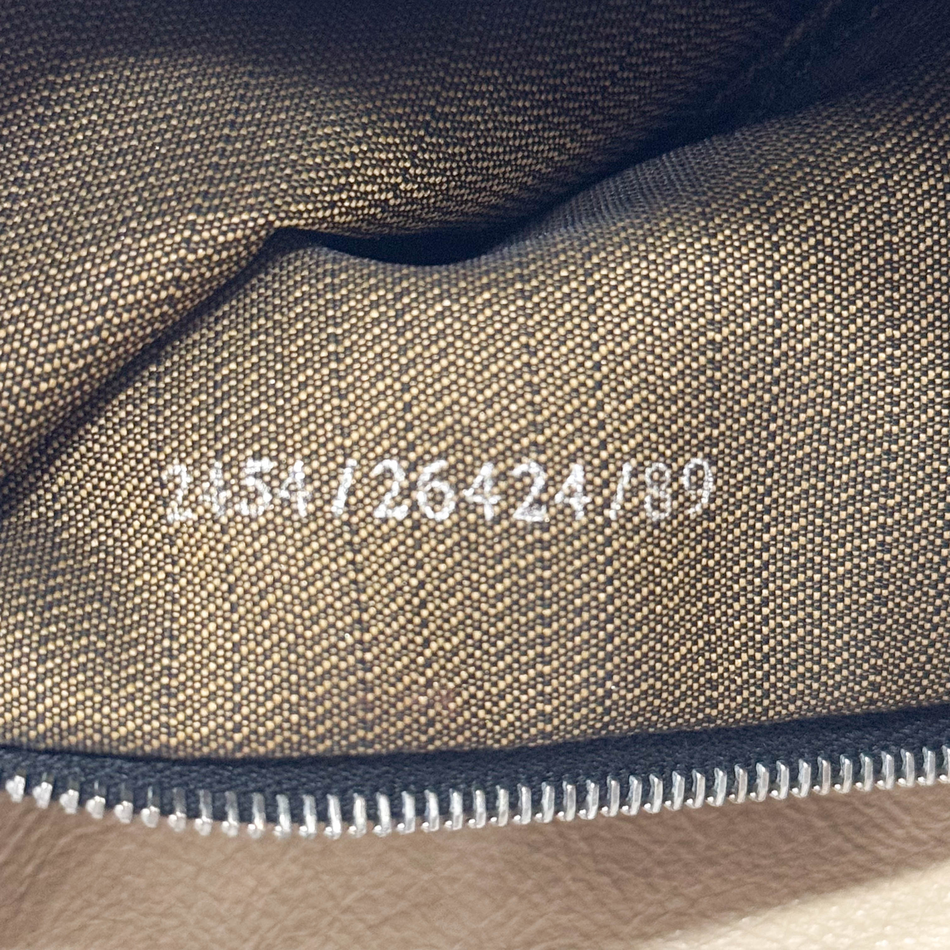 Baguette Black Neoprene Fur Rhinestone Hardware Shoulder Bag