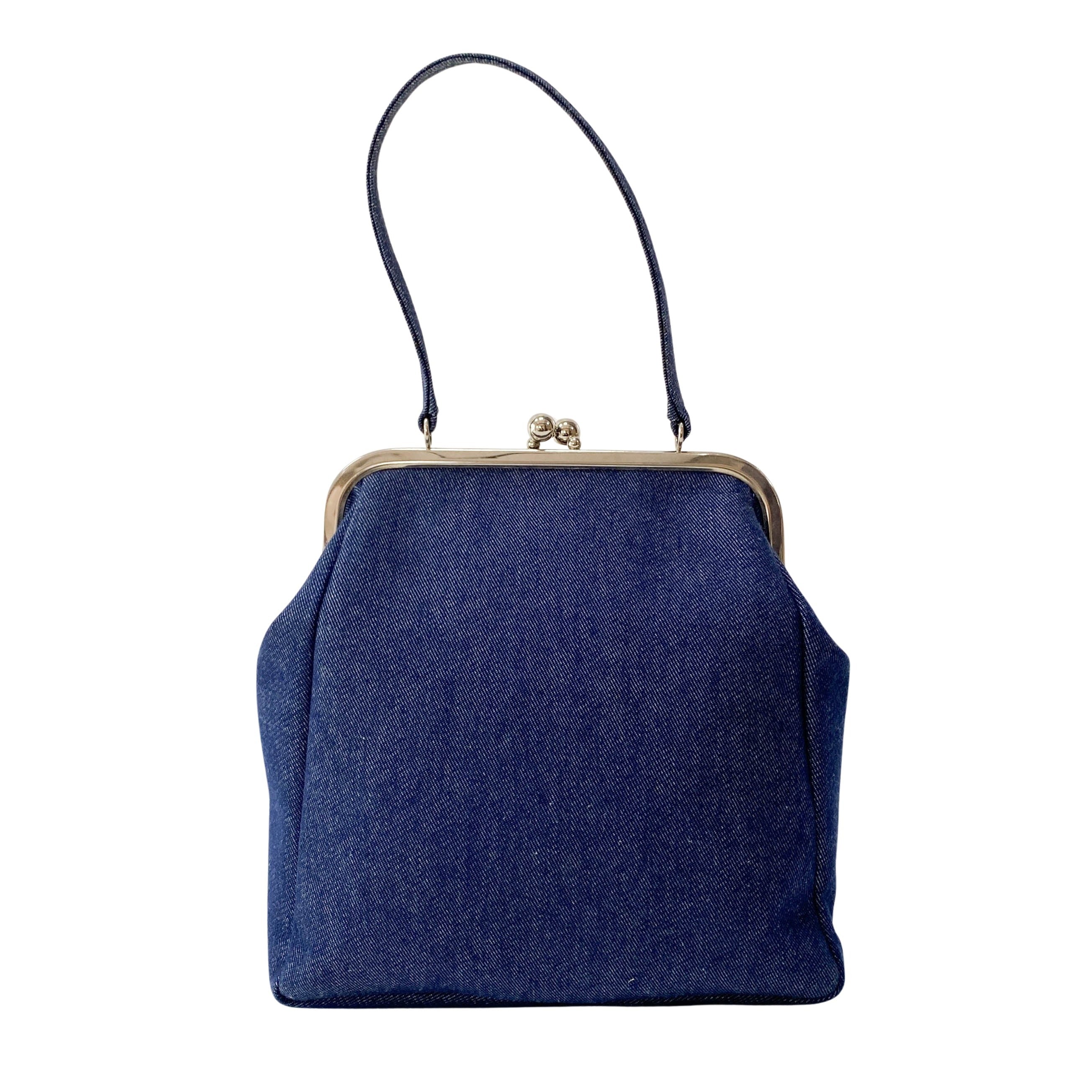 Archive Denim Top Handle Bag