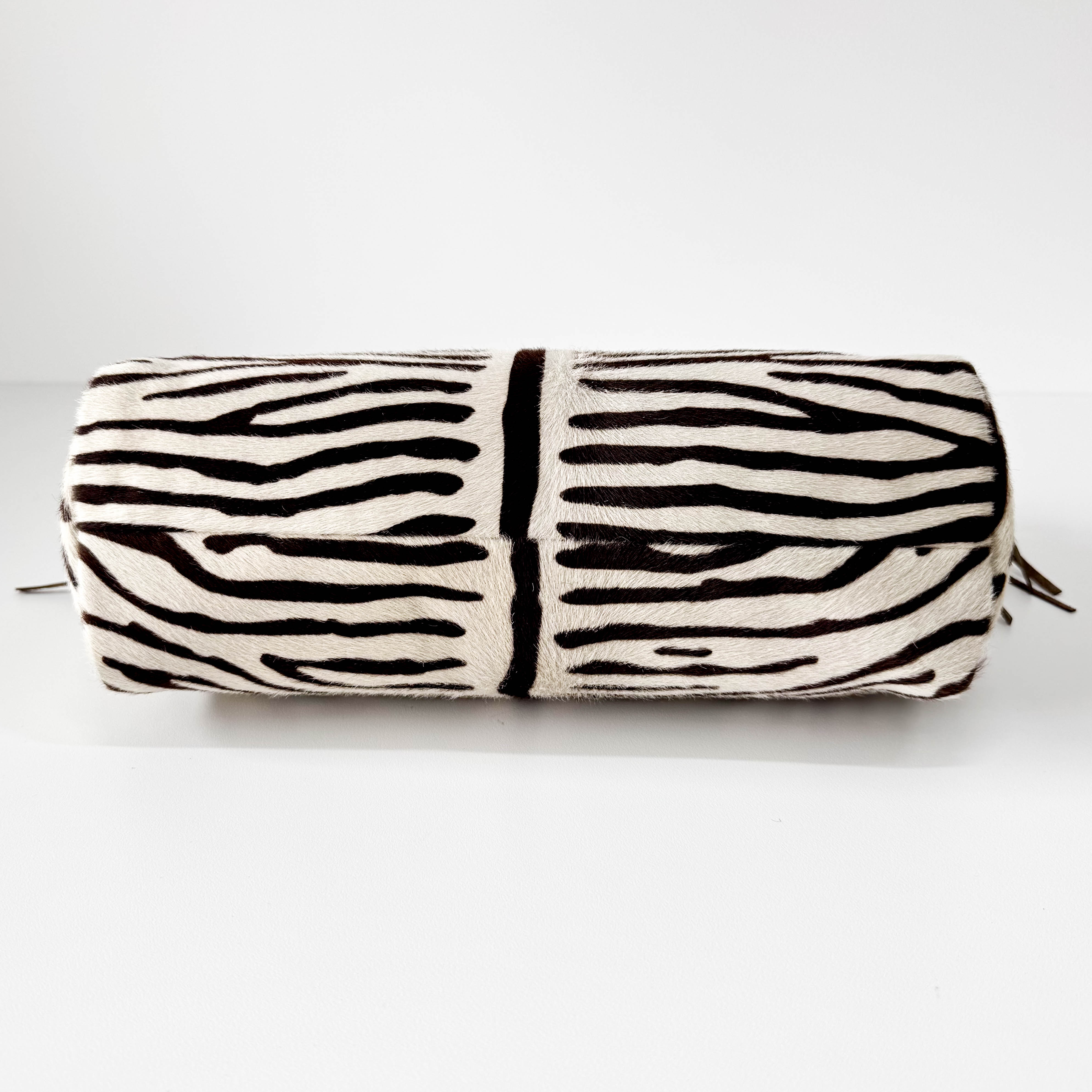 Pony Hair Zebra Print Totes