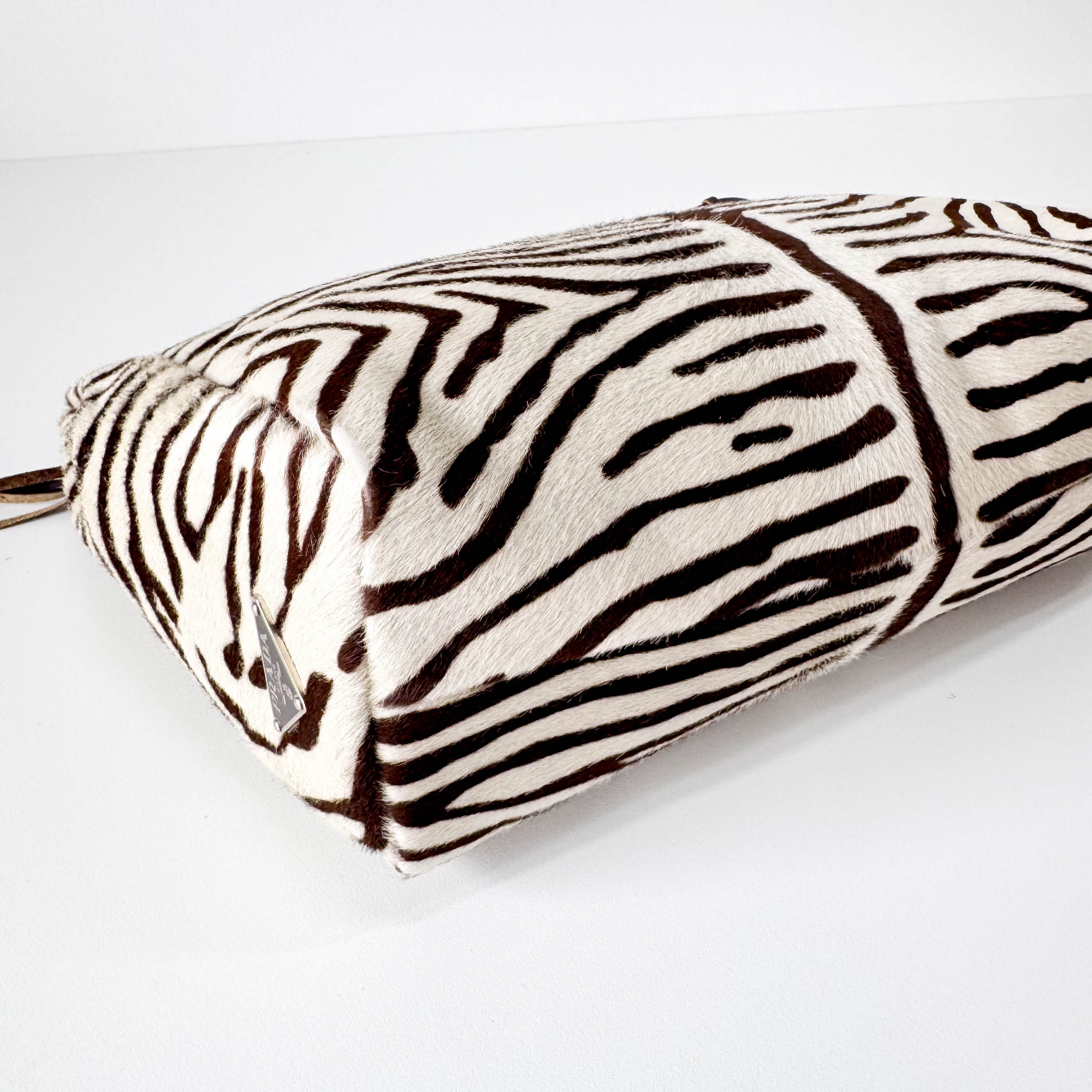 Pony Hair Zebra Print Totes