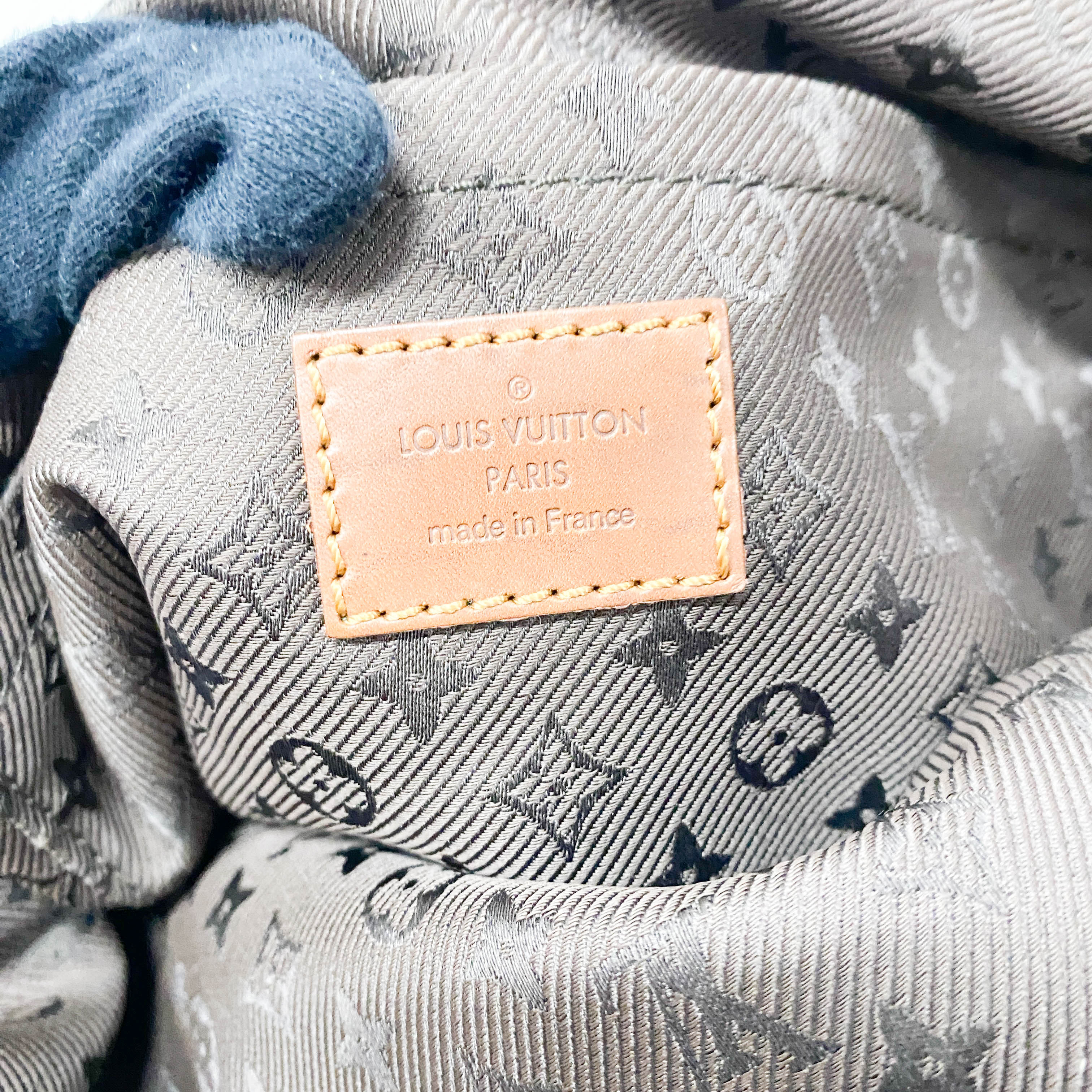 Onatah Yellow Monogram Suede Bag