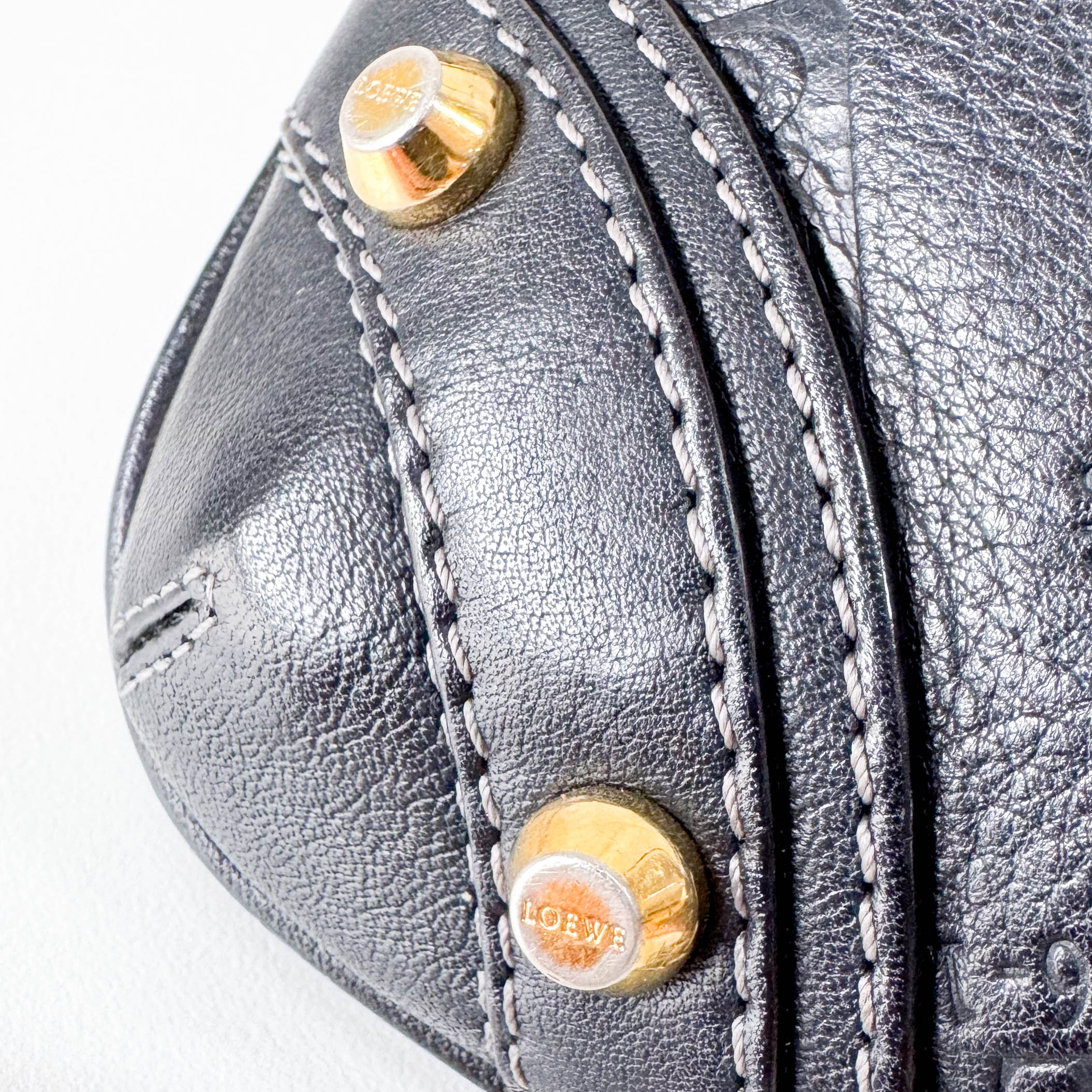 160th Anniversary Leather Black Shoulder Bag