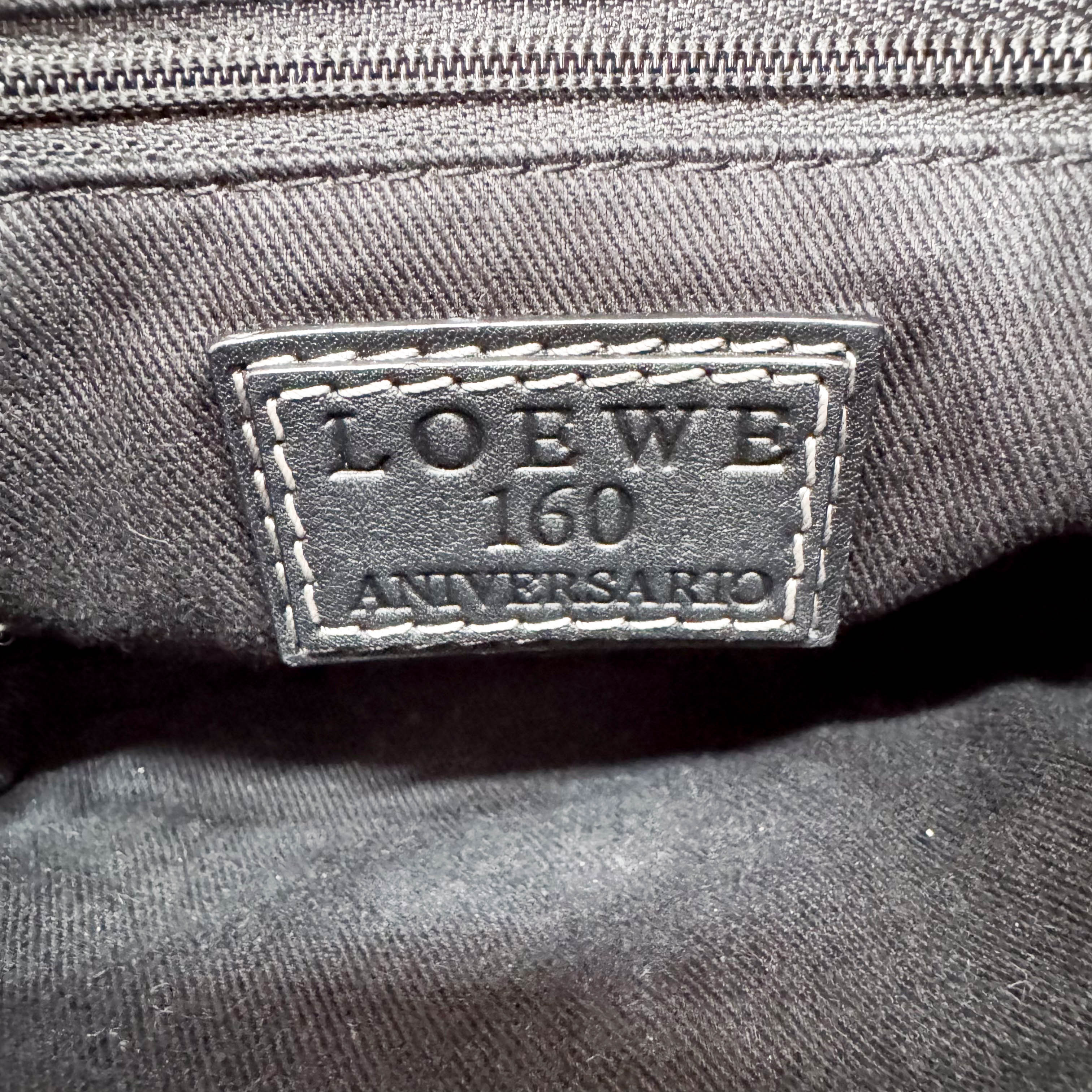 160th Anniversary Leather Black Shoulder Bag