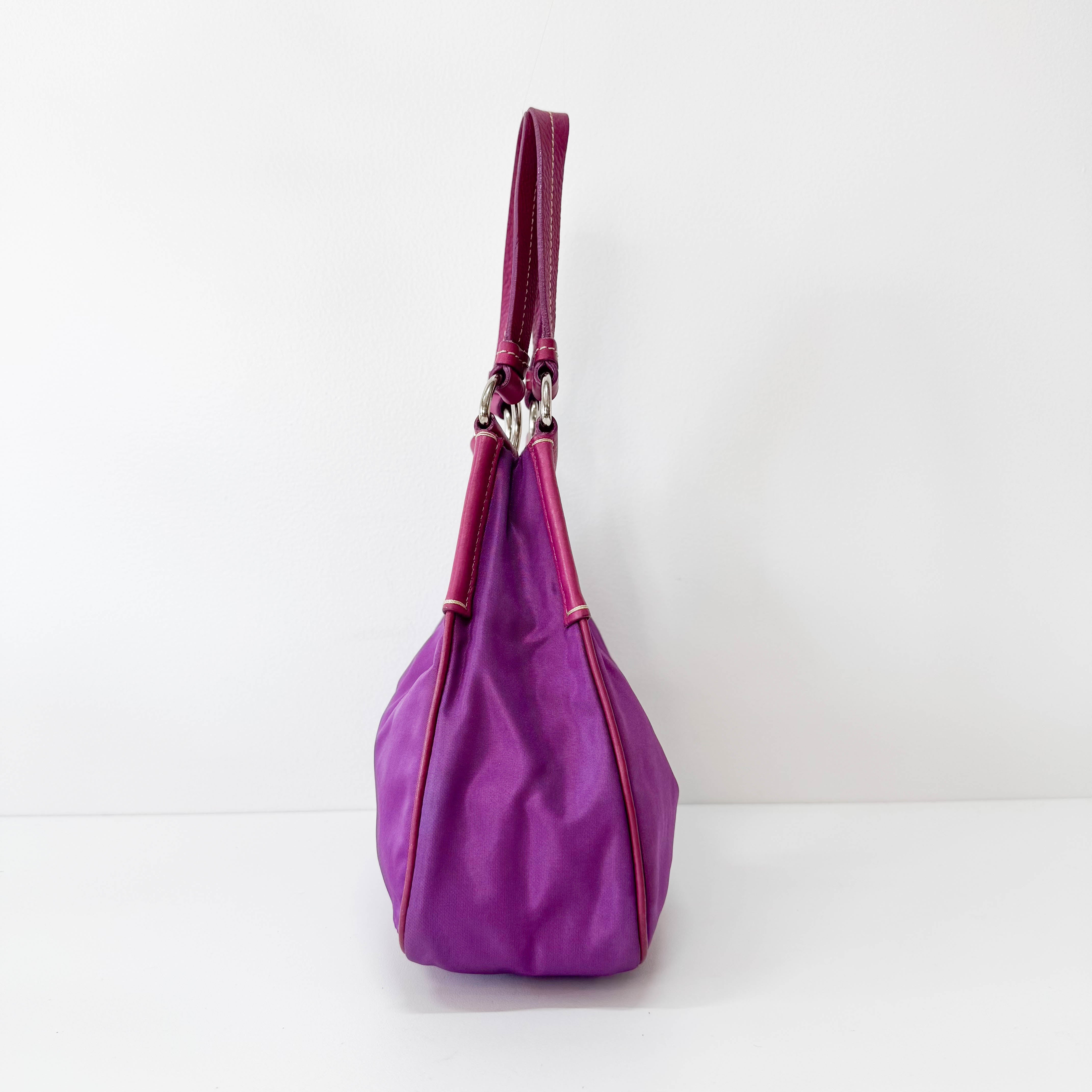 Fuchsia Pink Shoulder Bag
