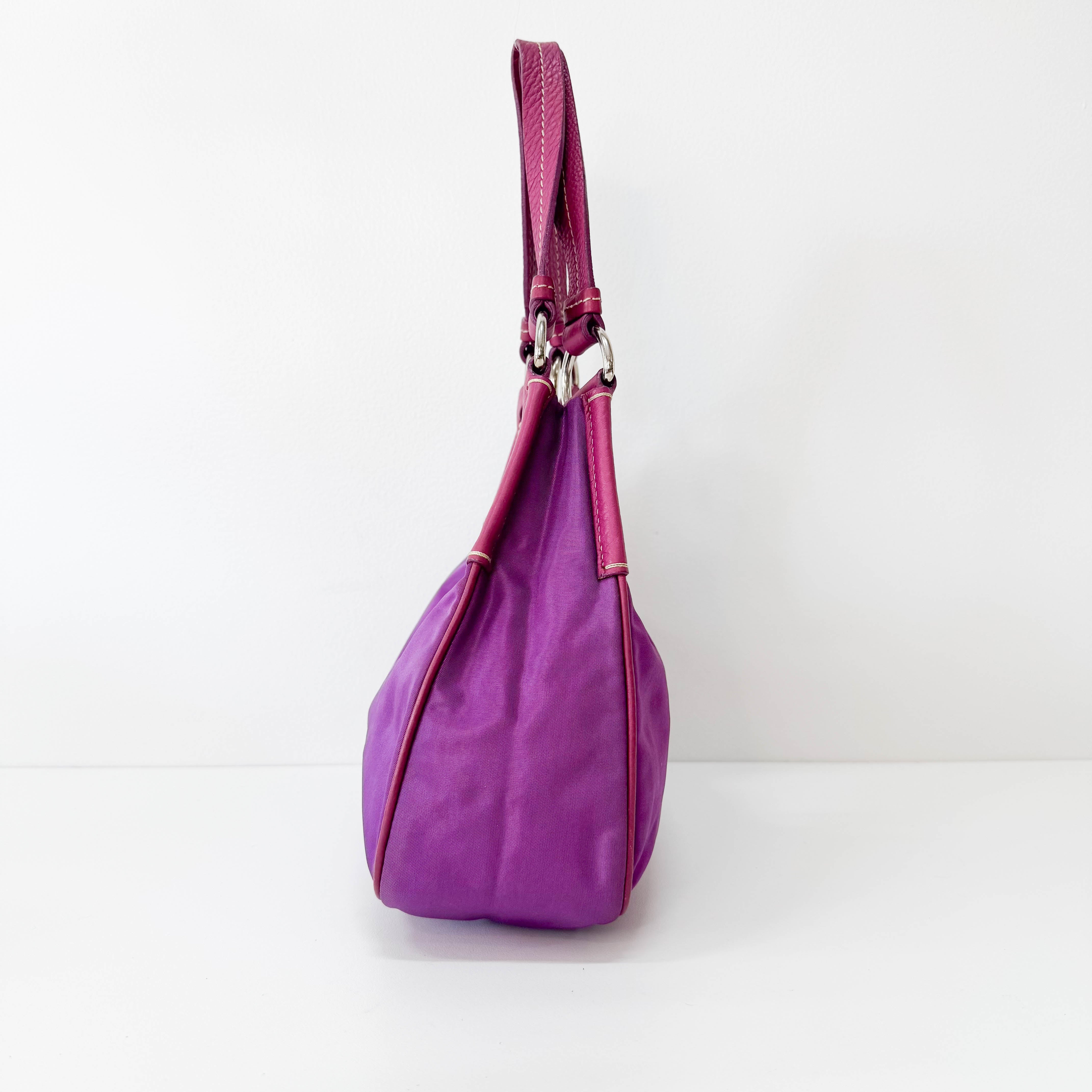 Fuchsia Pink Shoulder Bag