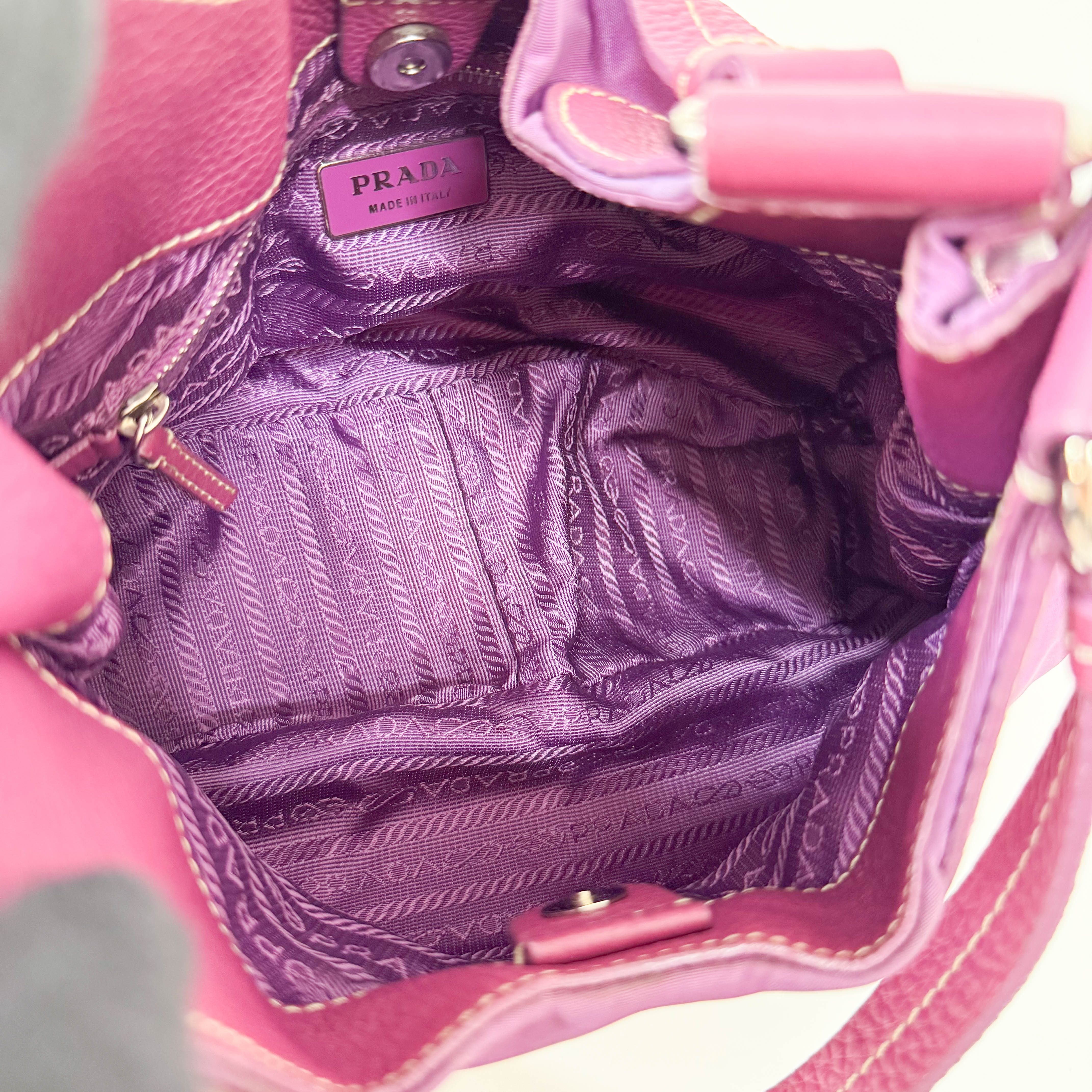 Fuchsia Pink Shoulder Bag