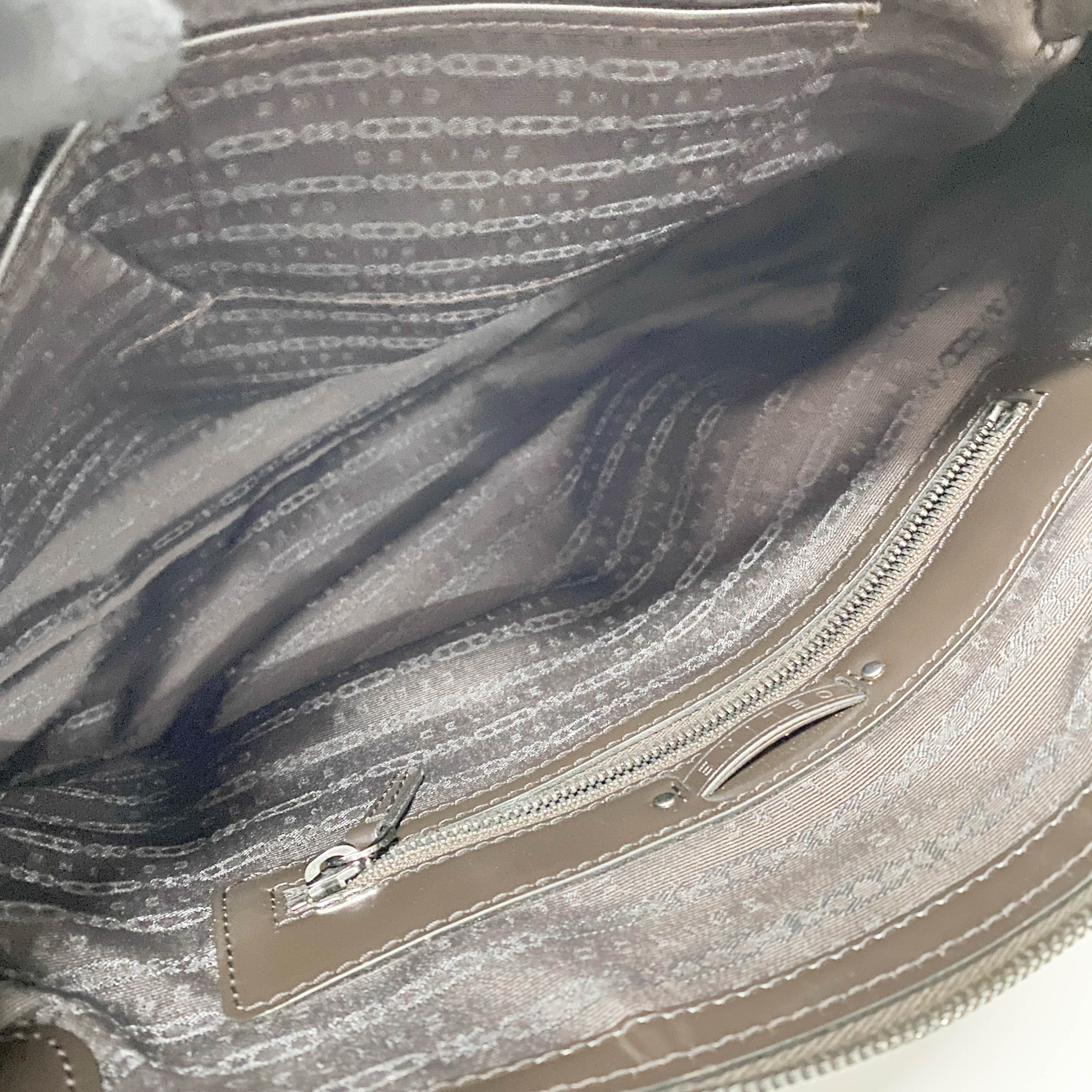 Archive Leather/Pony Hair Shoulder Bag