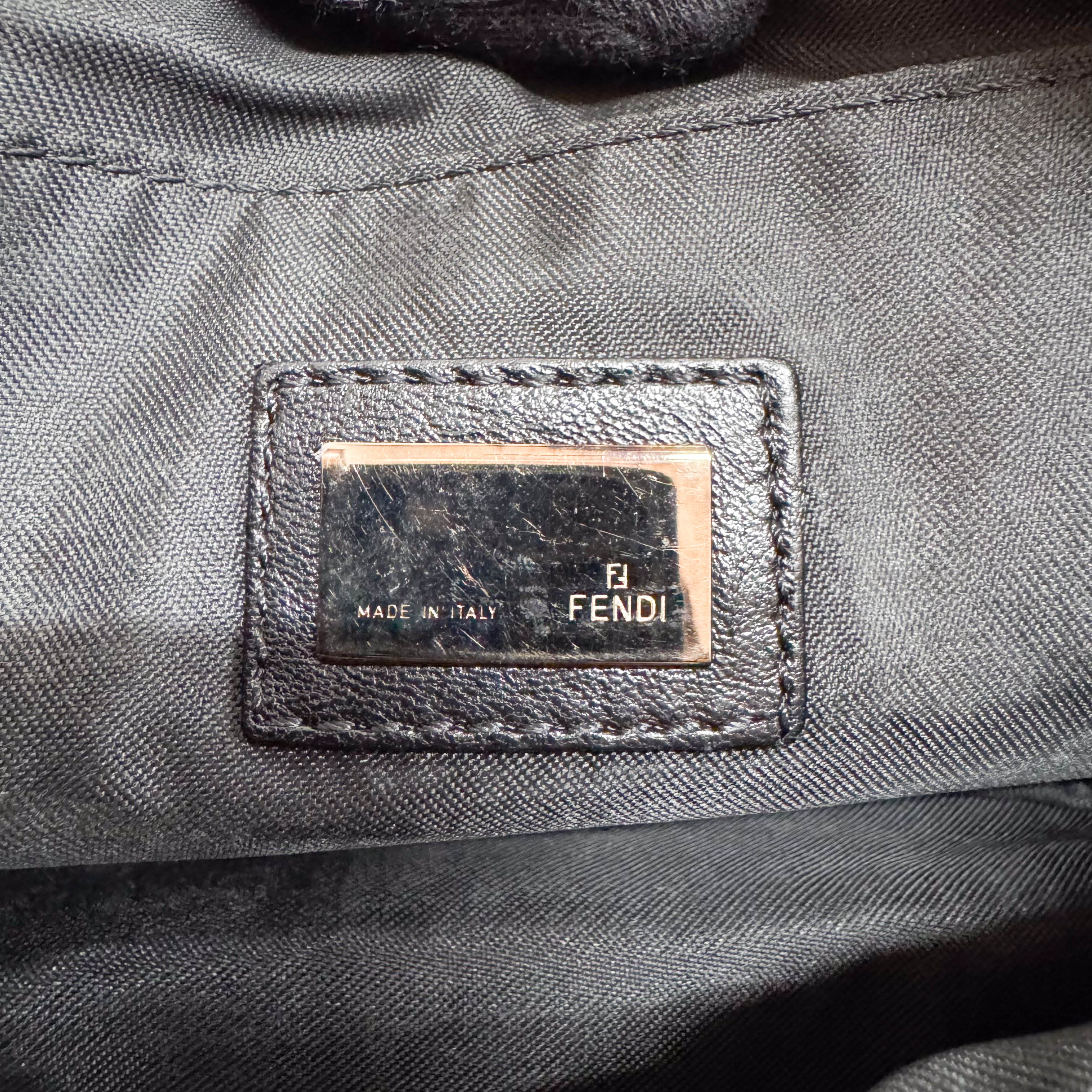 Black Leather Shoulder Bag