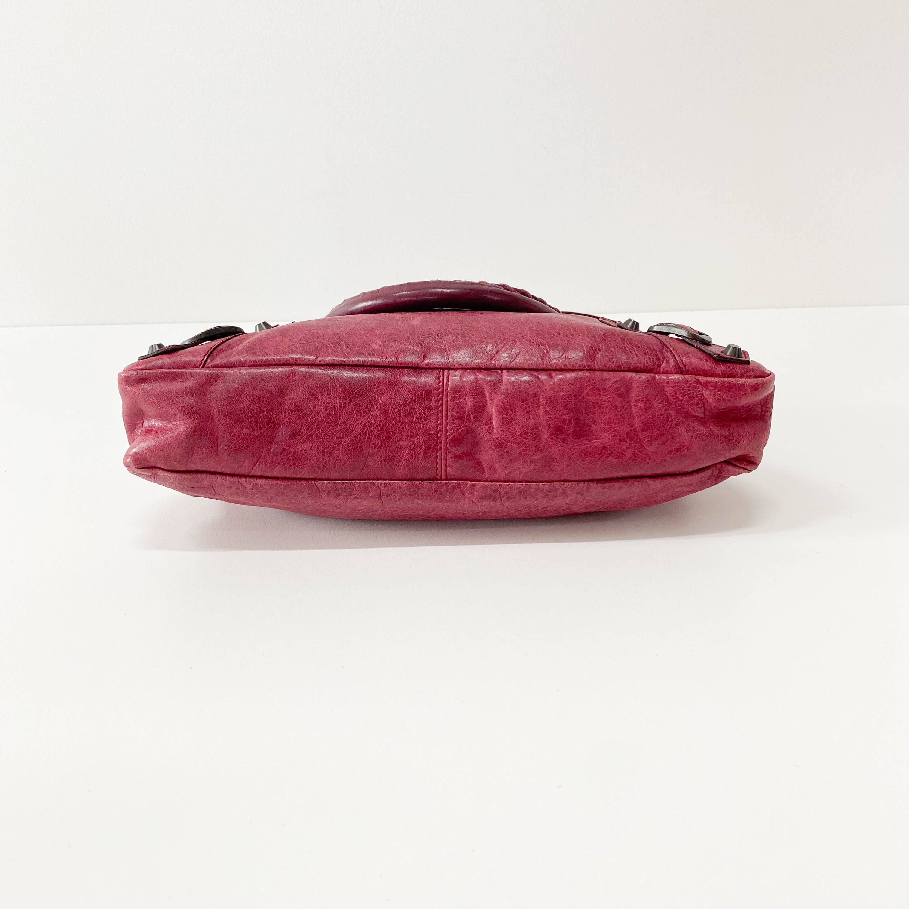 The First Bourdeaux Leather Bag
