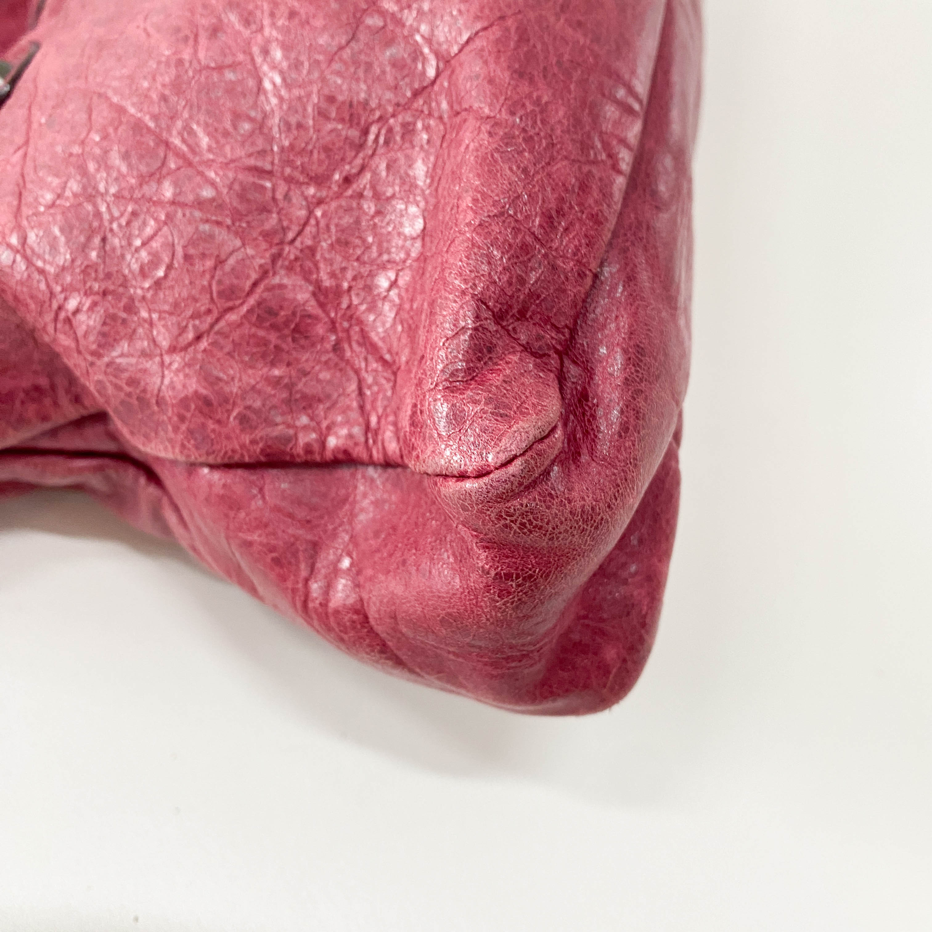 The First Bourdeaux Leather Bag