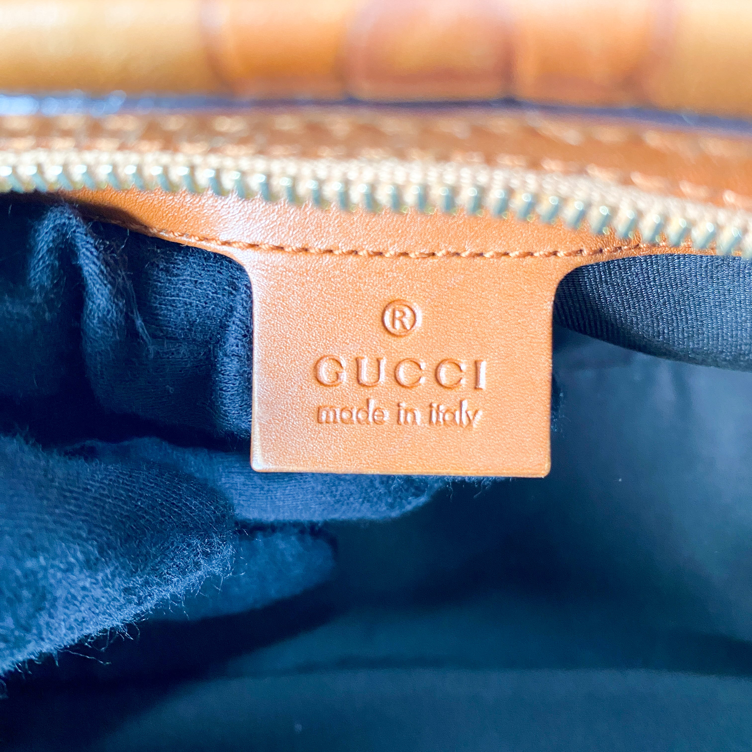 Horsebit Brown Leather Handbag