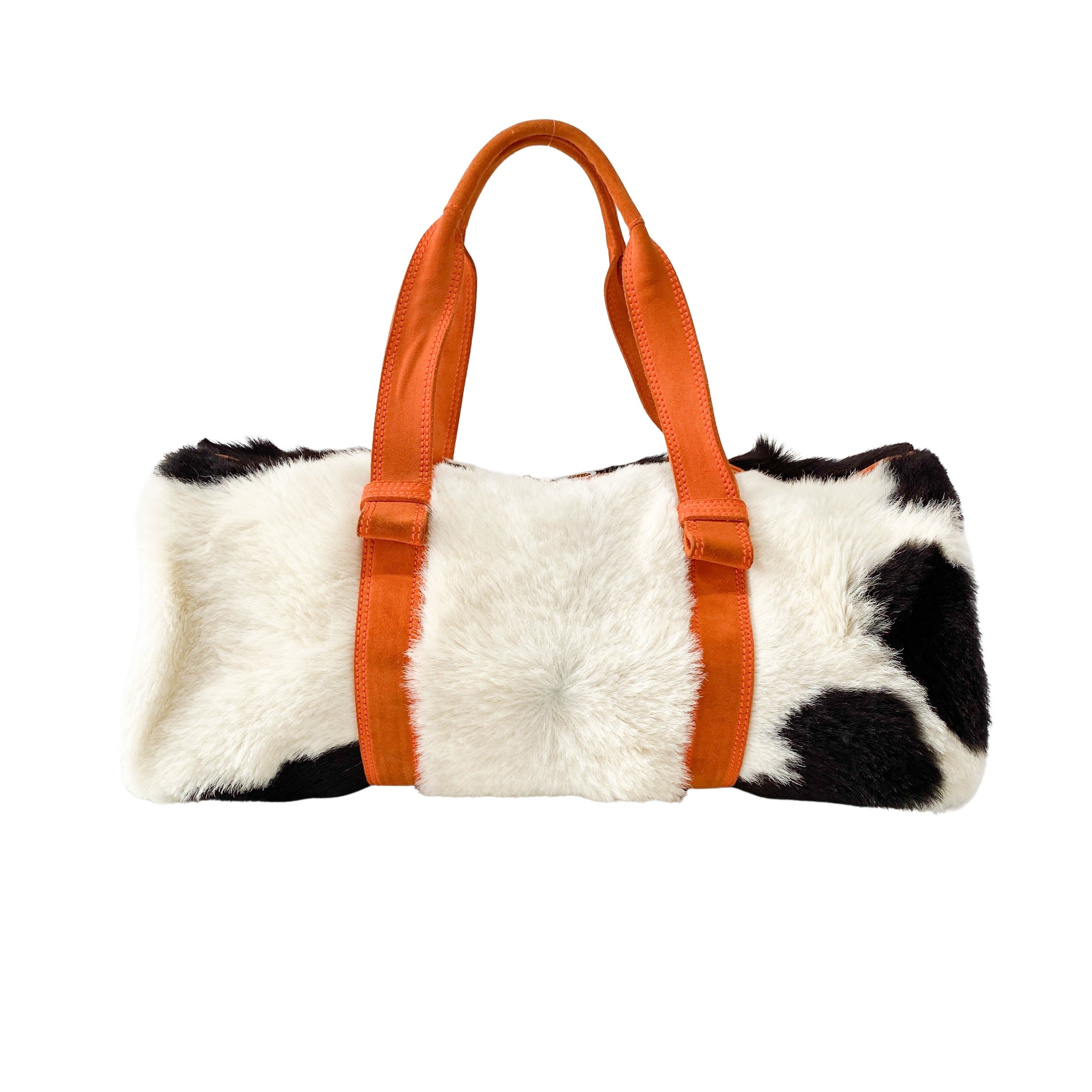 Cow Print Pony Hair 48h Bag