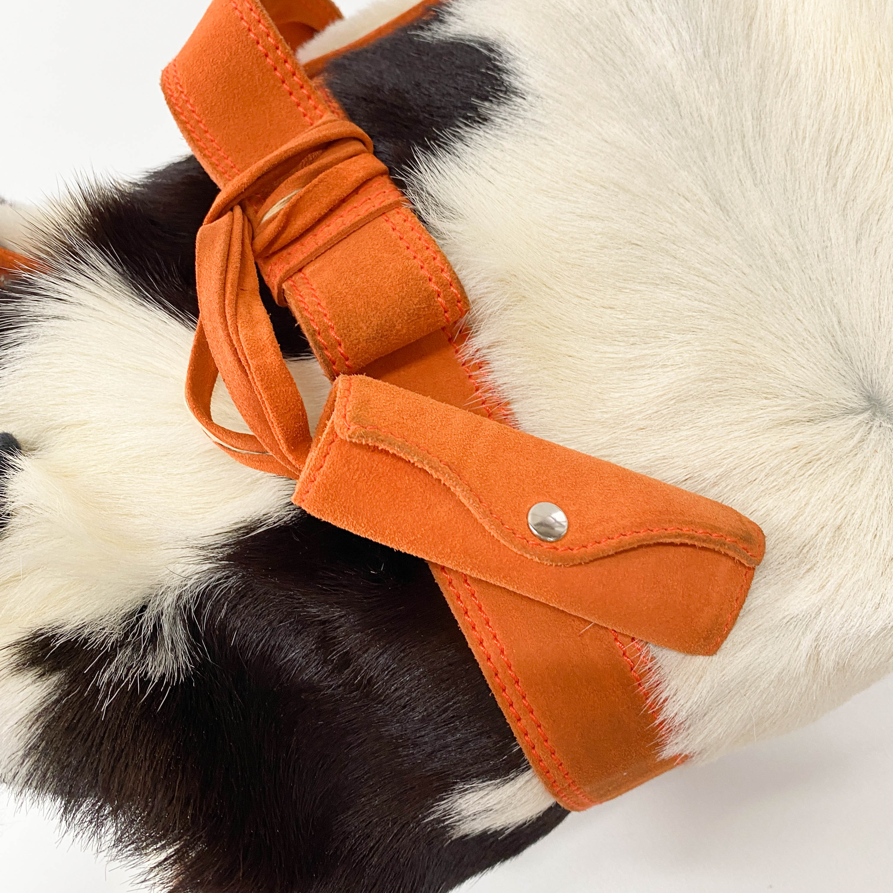 Cow Print Pony Hair 48h Bag