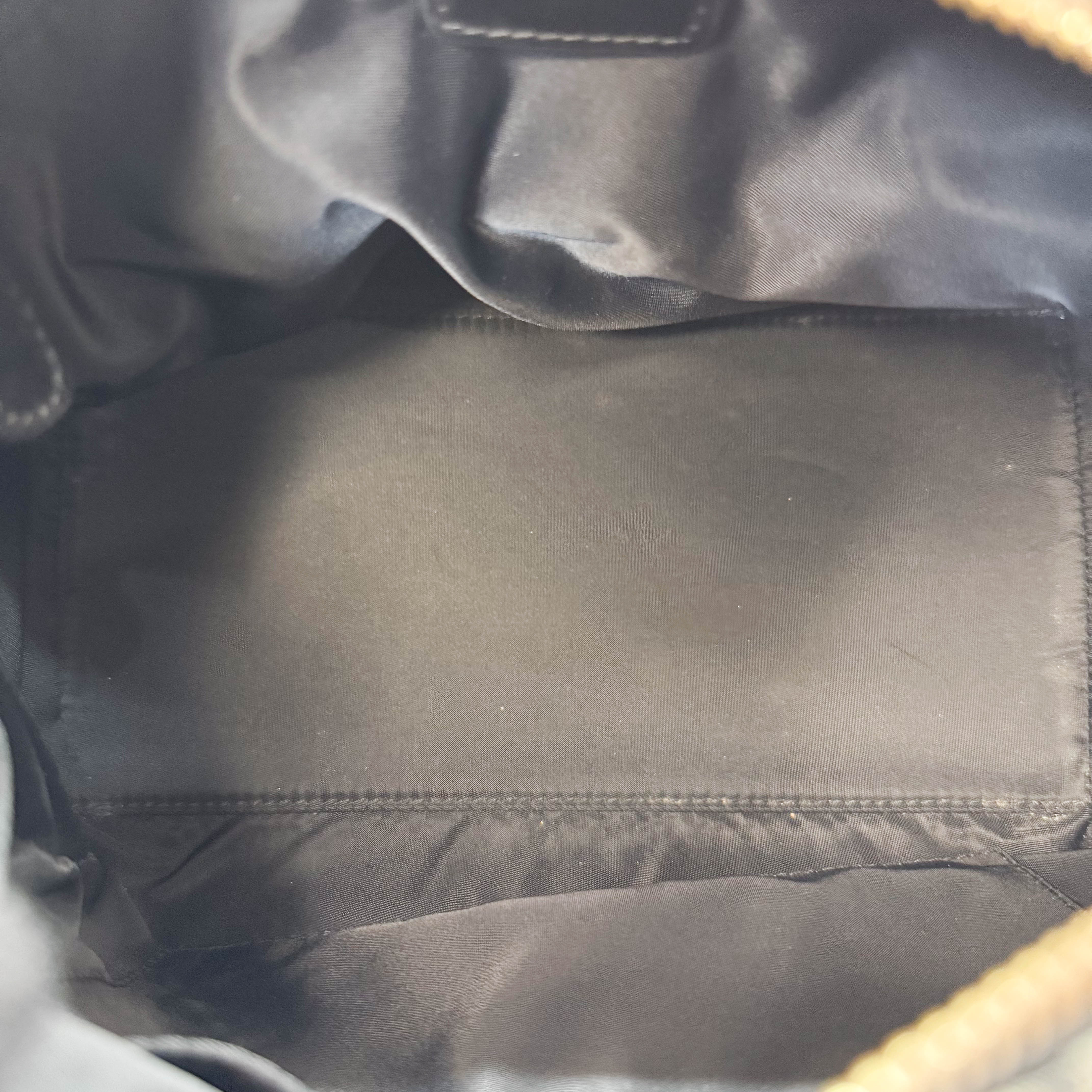 Navy Trotter Mini Boston Handbag