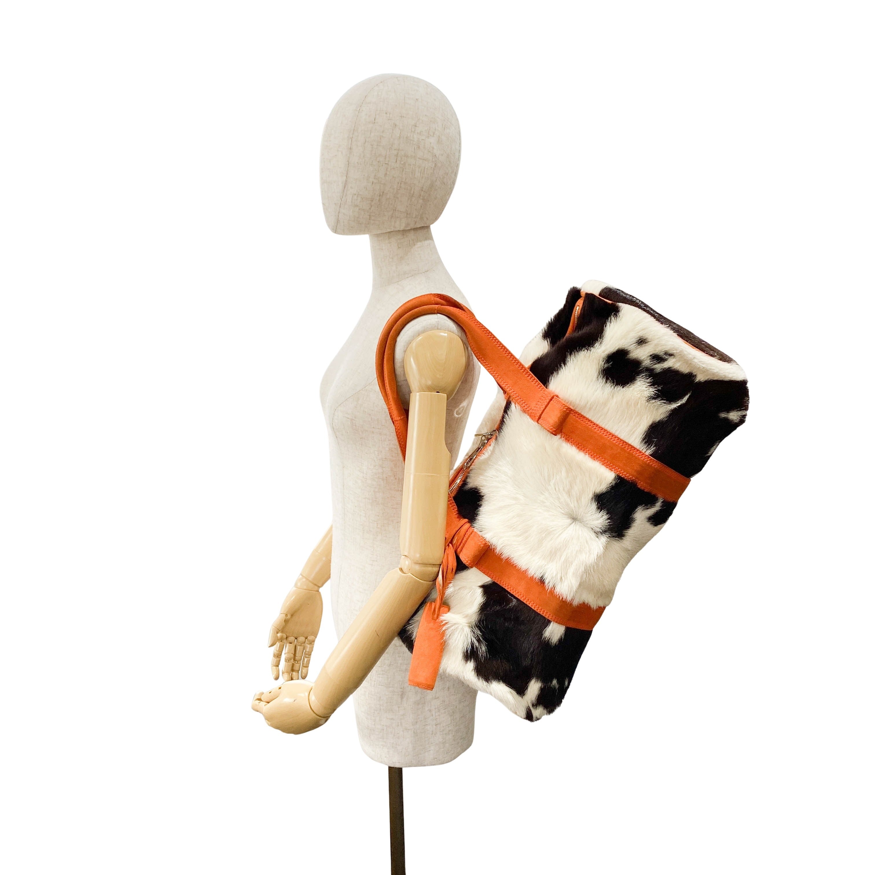 Cow Print Pony Hair 48h Bag