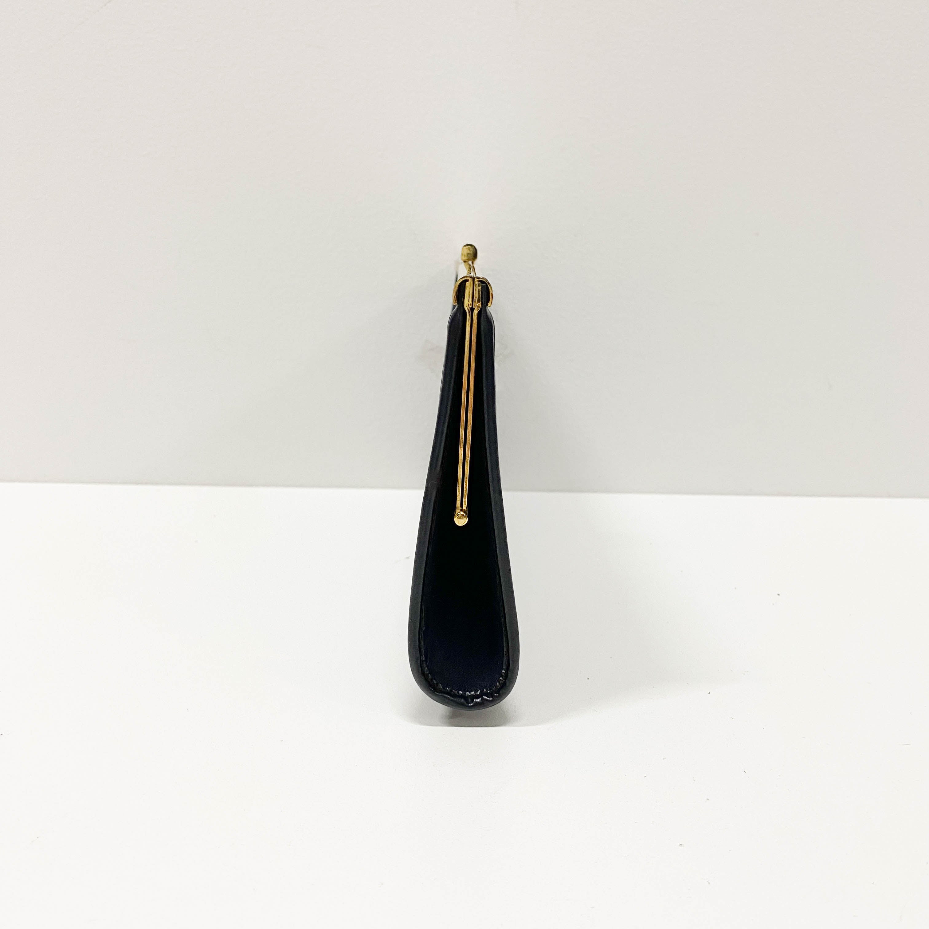 Trotter Navy Canvas Clutch