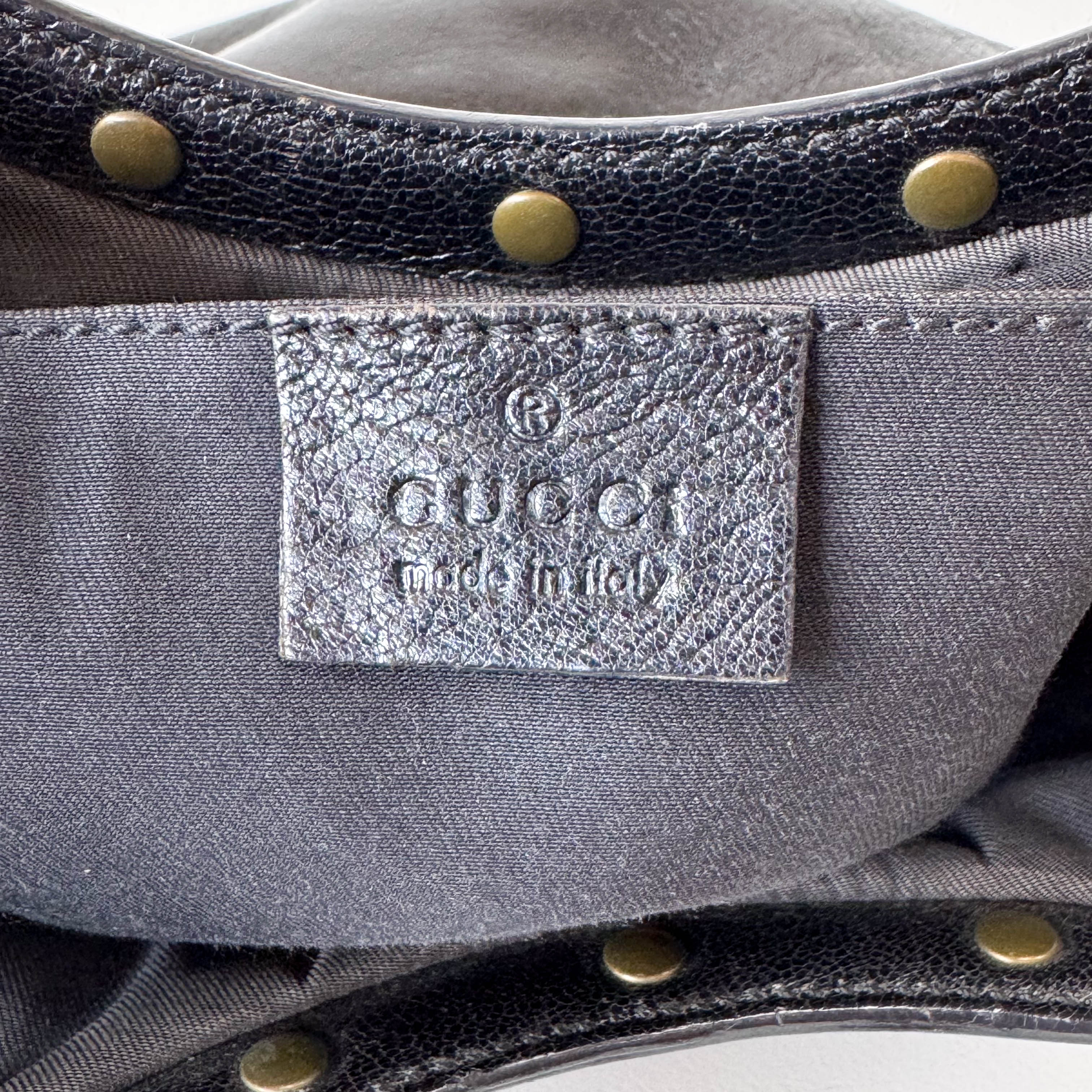 Black Bamboo with Studs