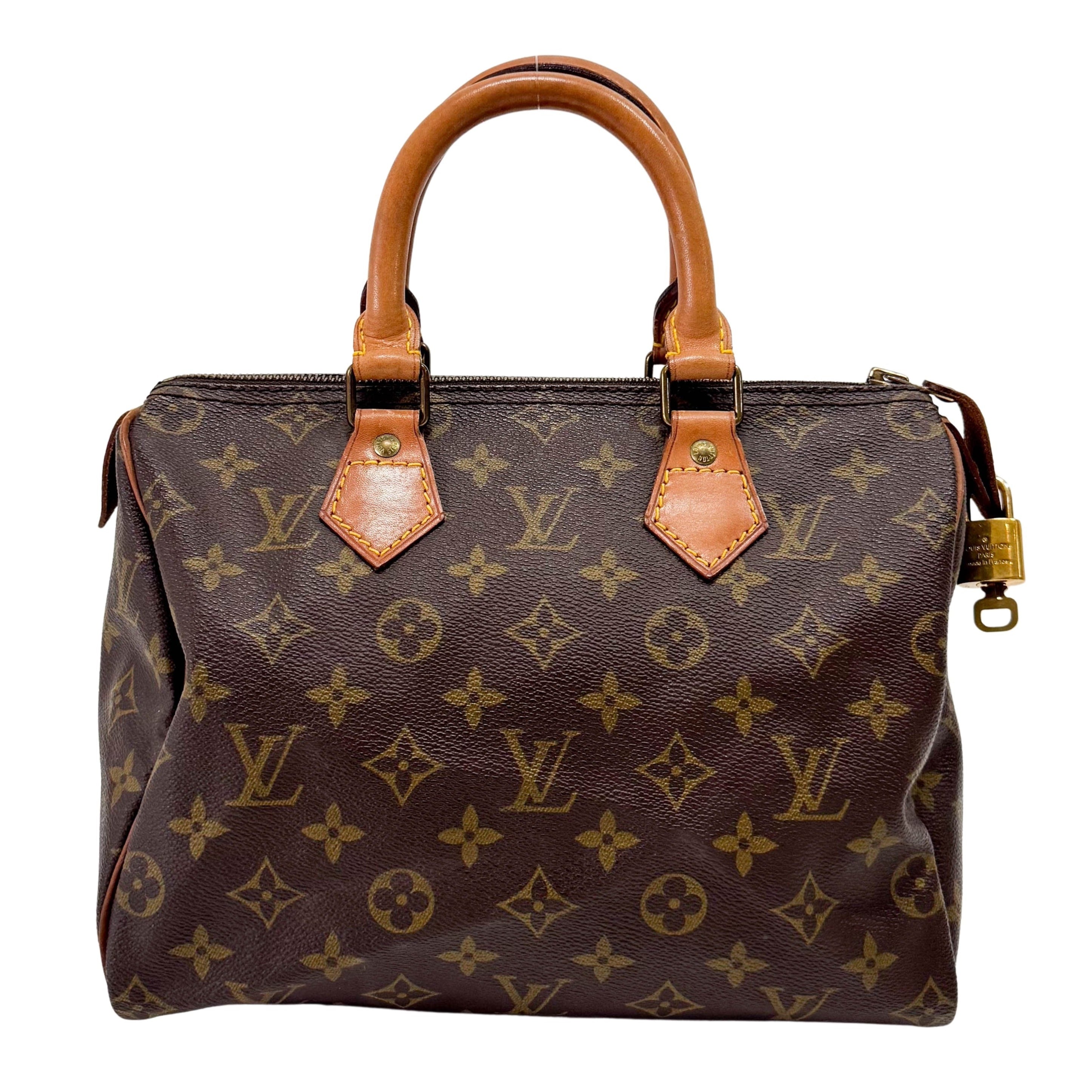 Speedy 25 Monogram Canvas Hand Bag
