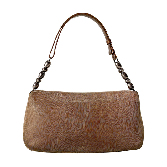 Malice Pearl Brown Shoulder Bag