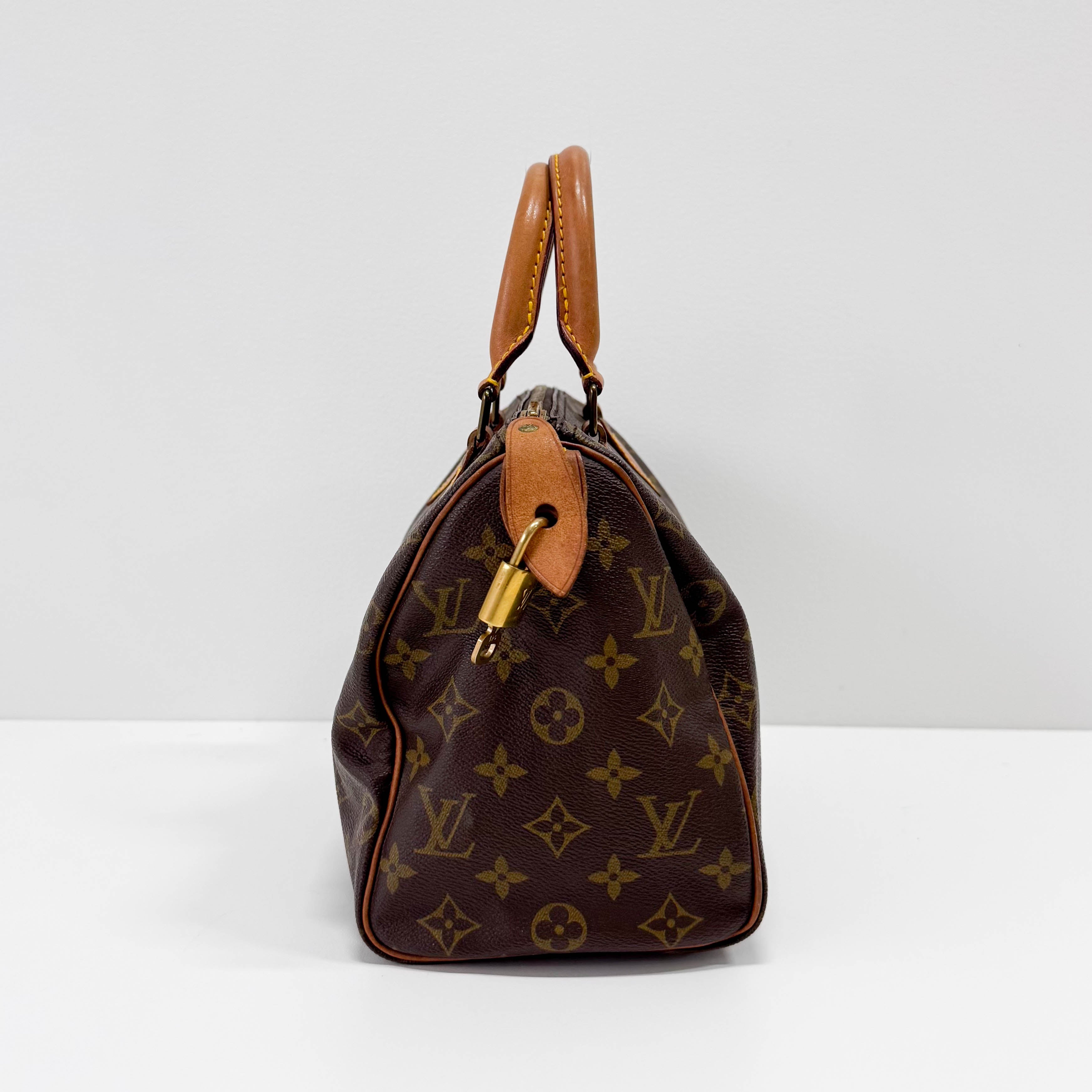 Speedy 25 Monogram Canvas Hand Bag