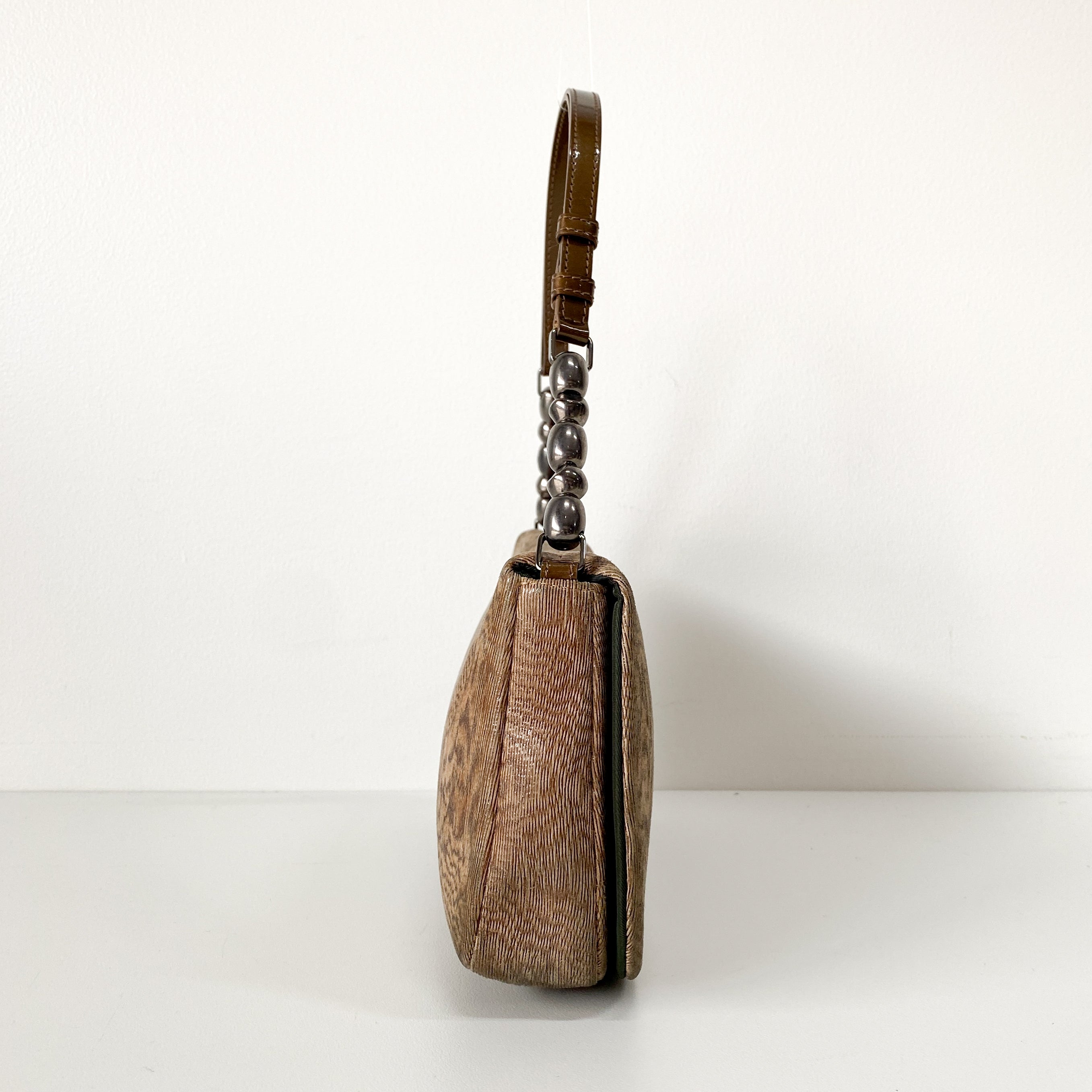 Malice Pearl Brown Shoulder Bag