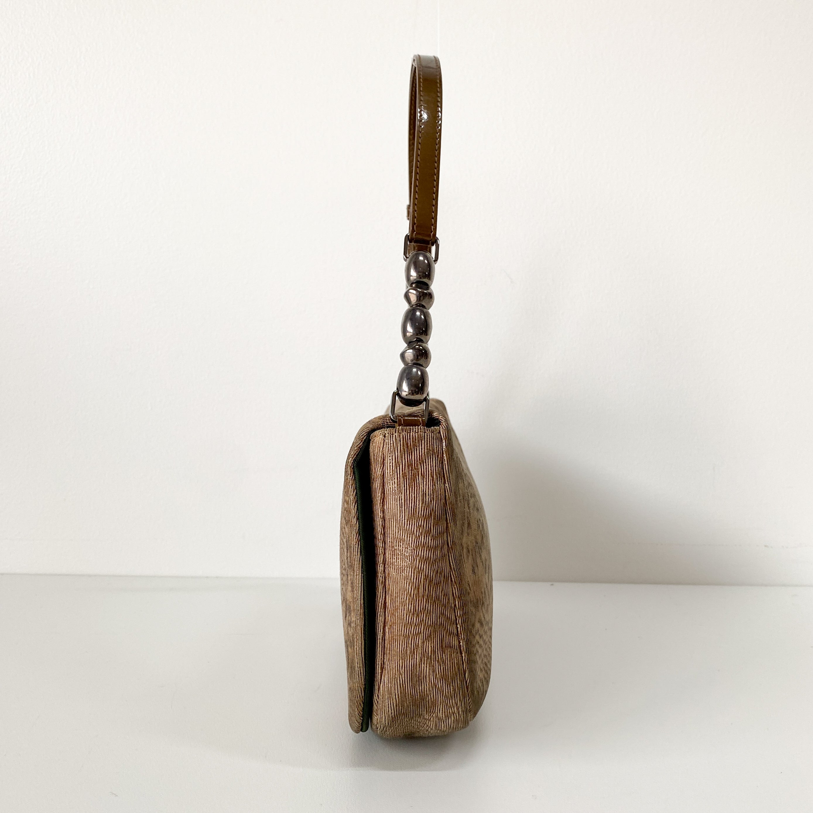 Malice Pearl Brown Shoulder Bag